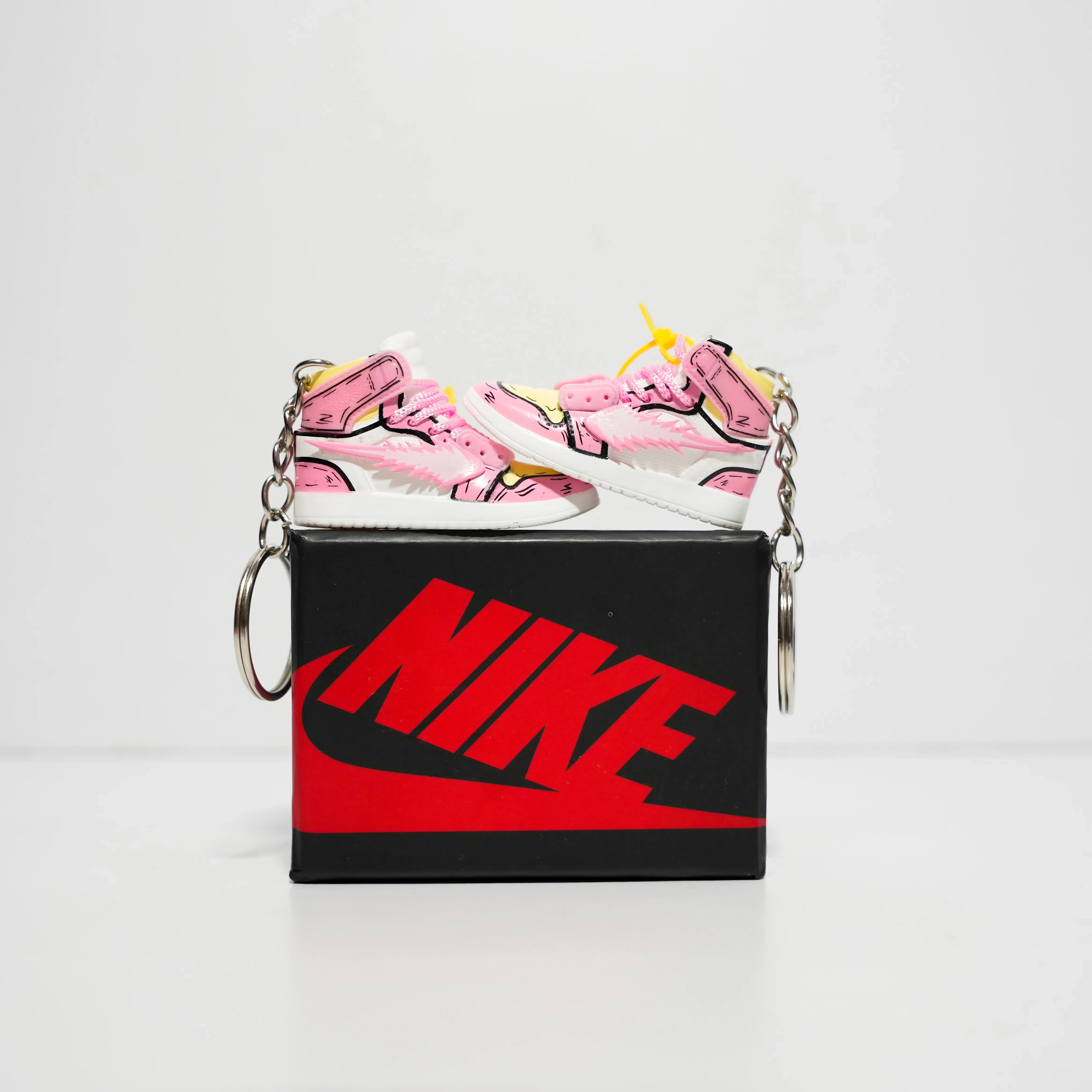 Kicks Machine 3D Sneaker Keychain With Box - Demon Slayer Nezuka Inspired