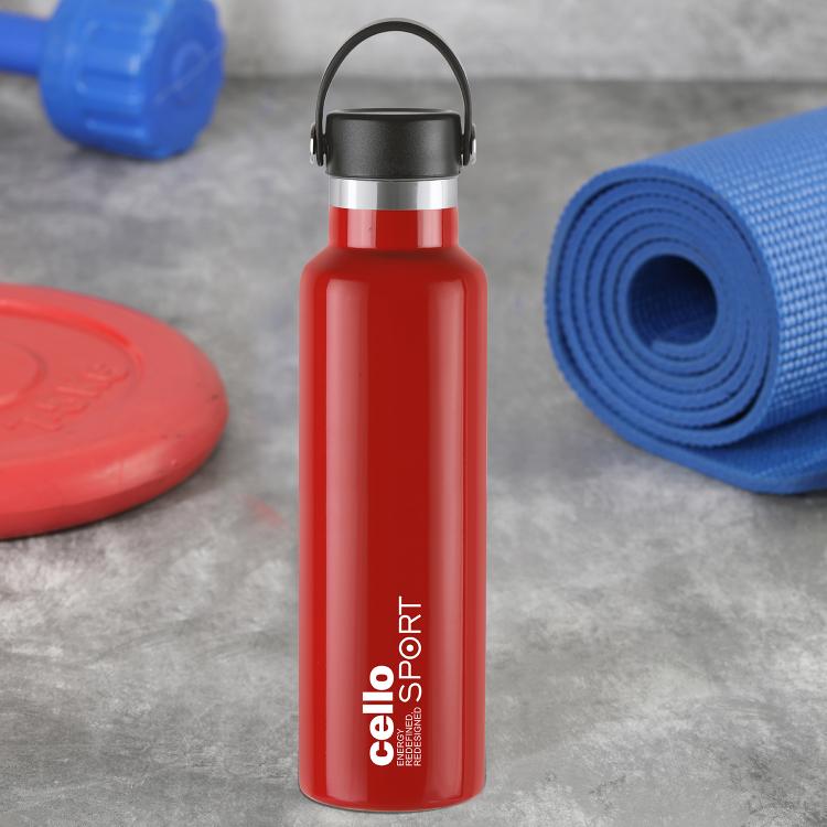 Cello Aqua Bliss Flask, Vacusteel Water Bottle, 1100ml