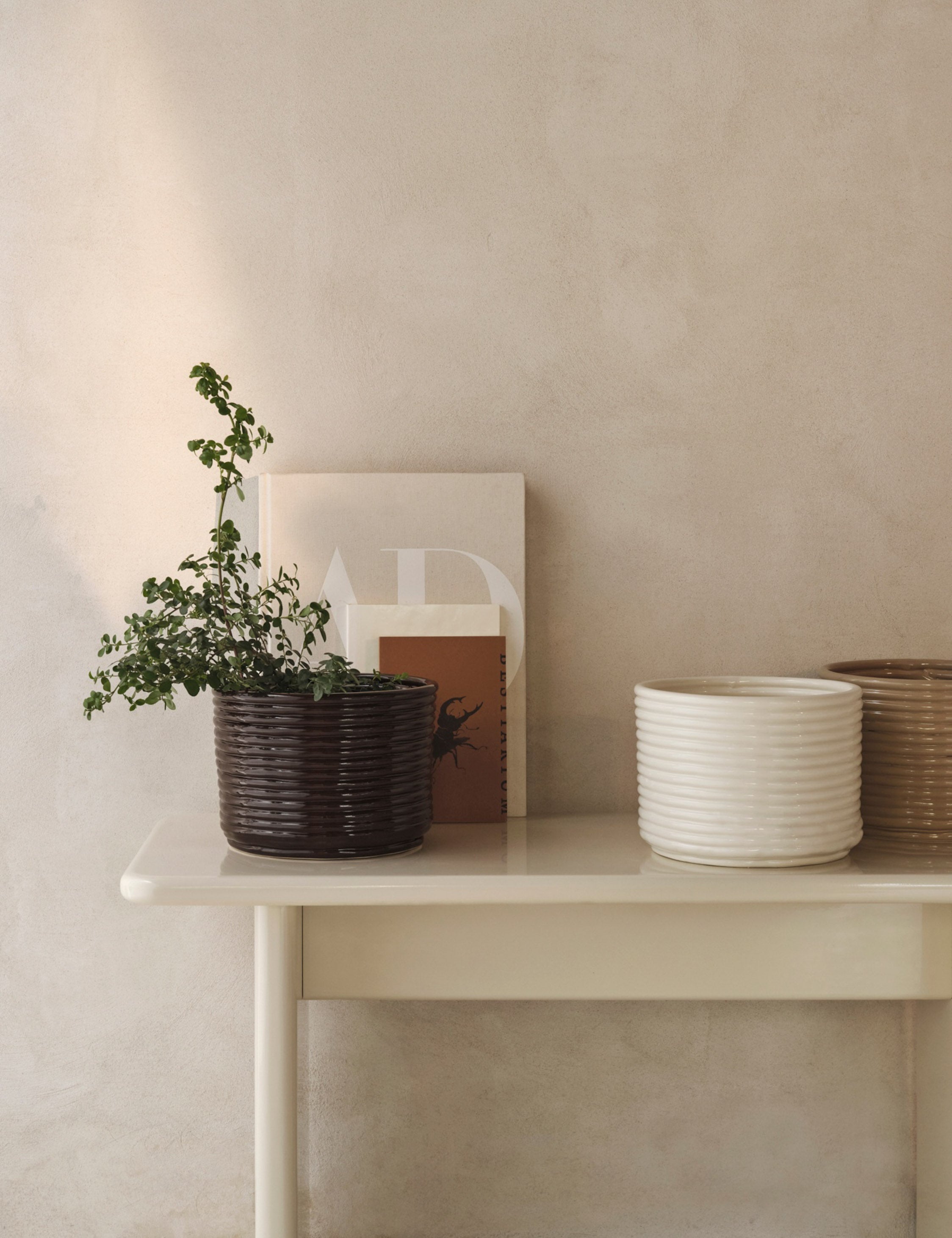 Lulu and Georgia Corduroy Pot by Ferm Living - view 5