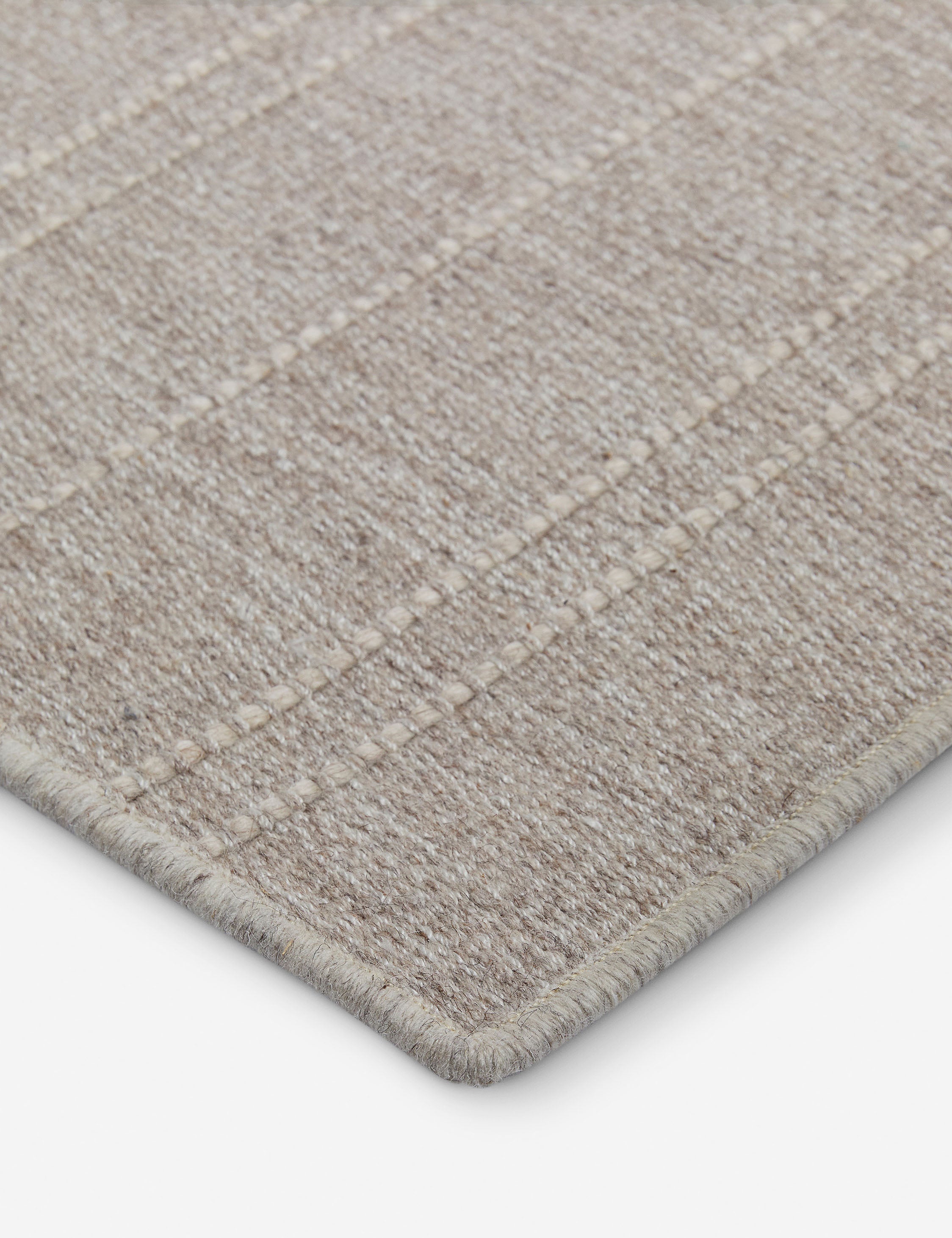Lulu and Georgia Custom Vellani Flatweave Rug, Canvas