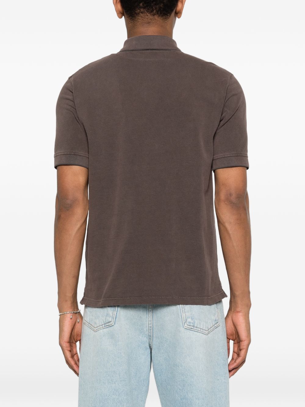 Herno Logo cotton polo shirt – Cotton 100% - view 5