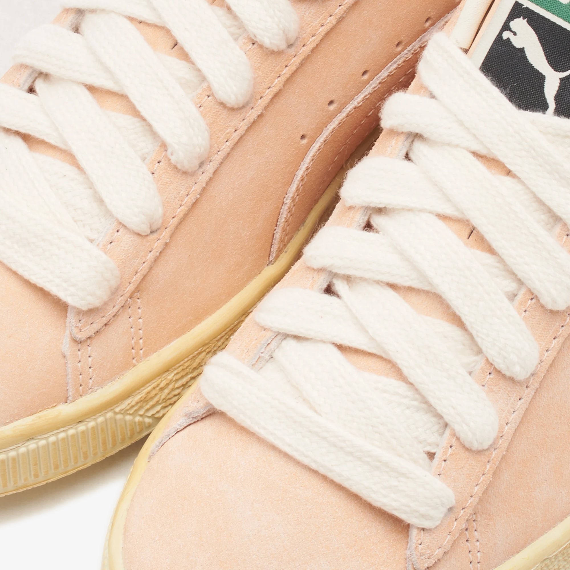 Puma | Suede Faded { Bright Melon-frosted Ivory - view 4