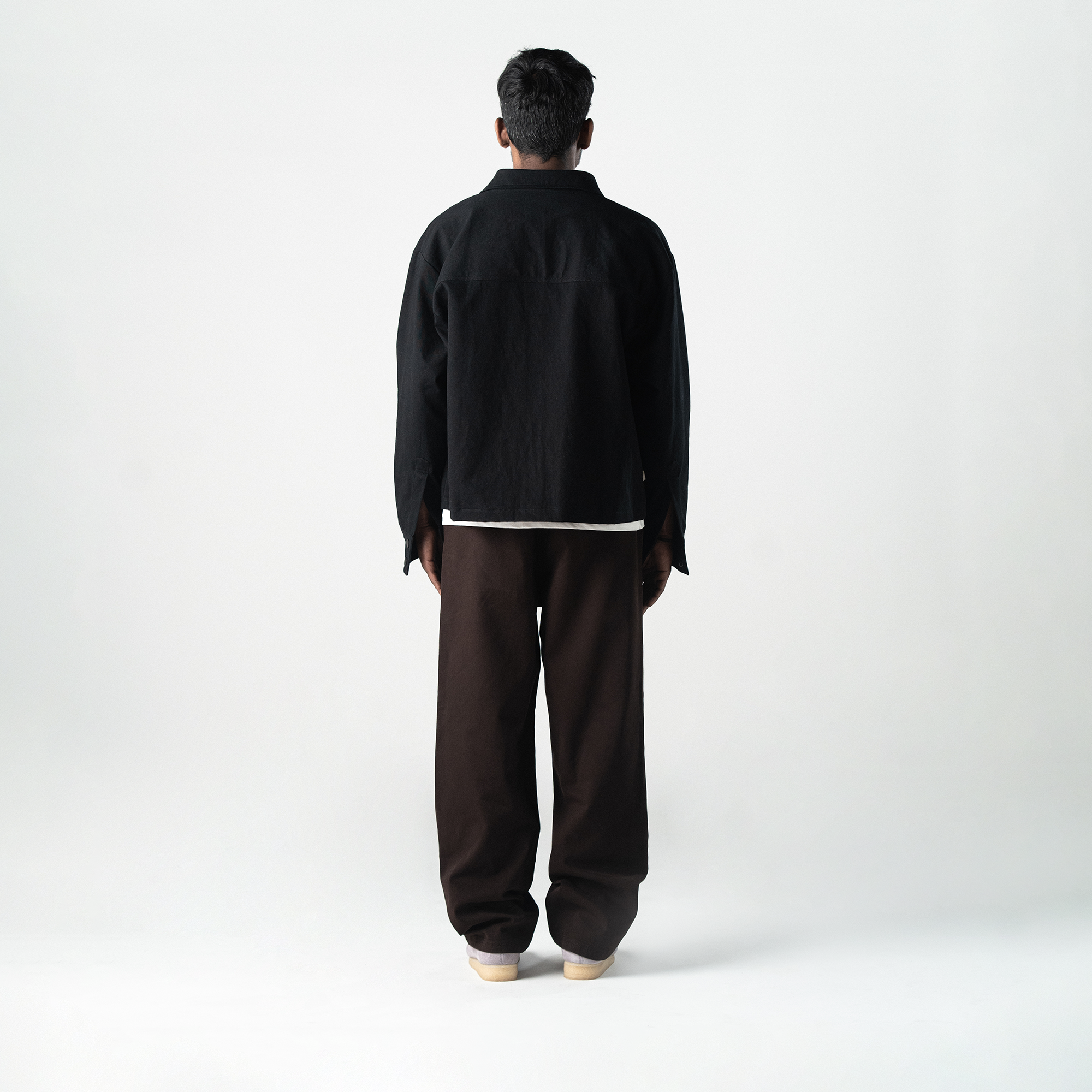 Superkicks | ESSENTIAL CARGO JACKET { BLACK - view 3