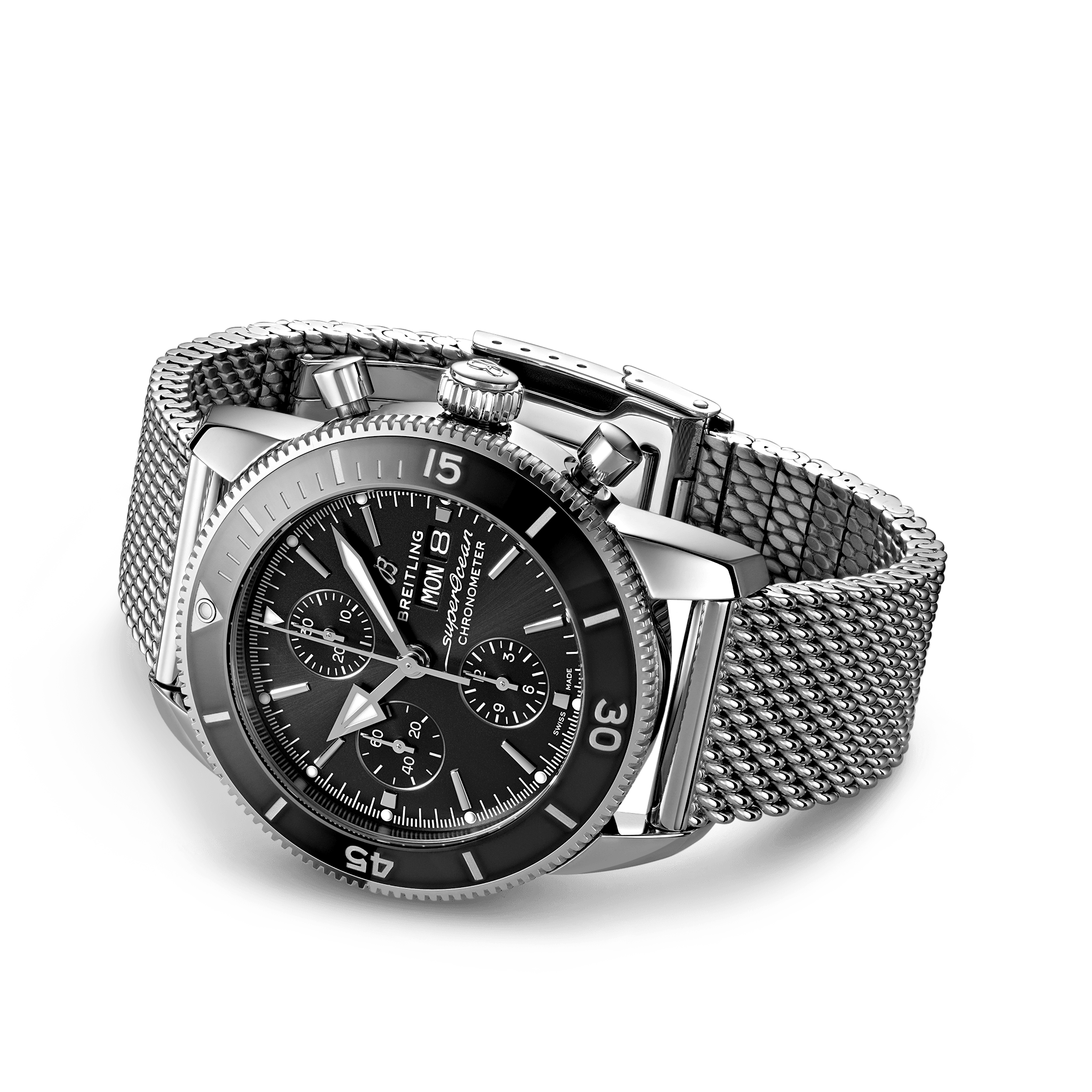 Breitling Superocean Heritage Chronograph 44 Black Black Dial Men 44mm - view 2