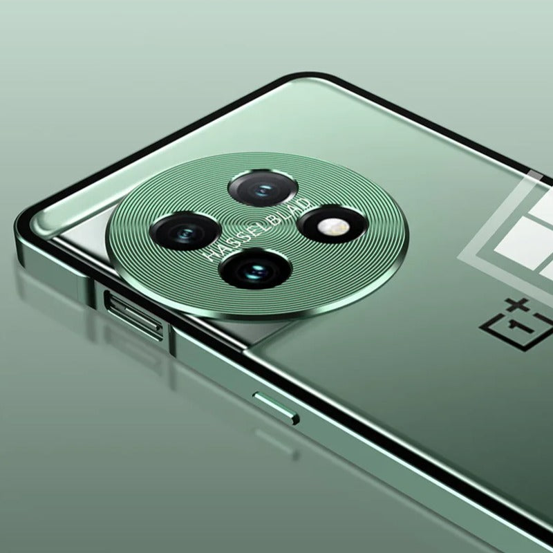 Million Cases OnePlus 12 Aluminium Alloy Metal Frame Glass Case - view 9