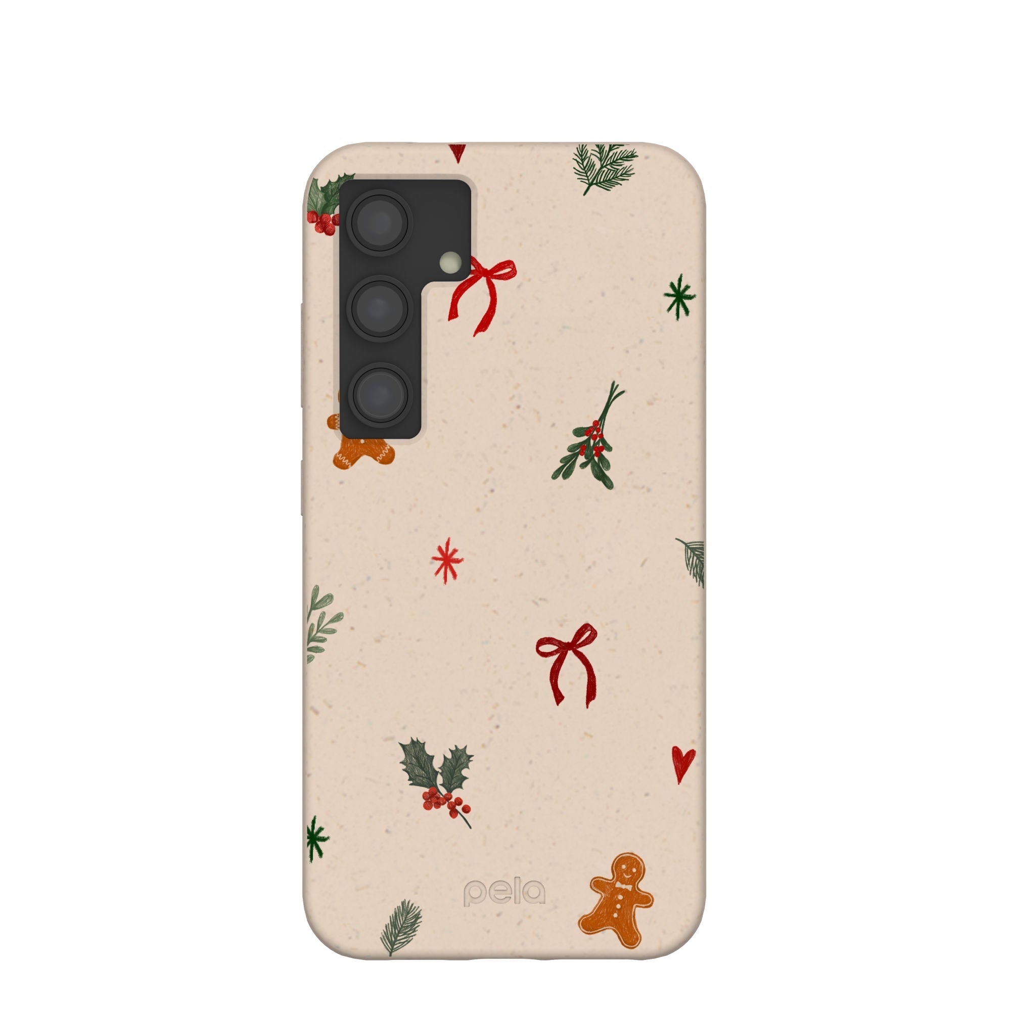 Pela Case Seashell Be Merry Samsung Galaxy S24 Case