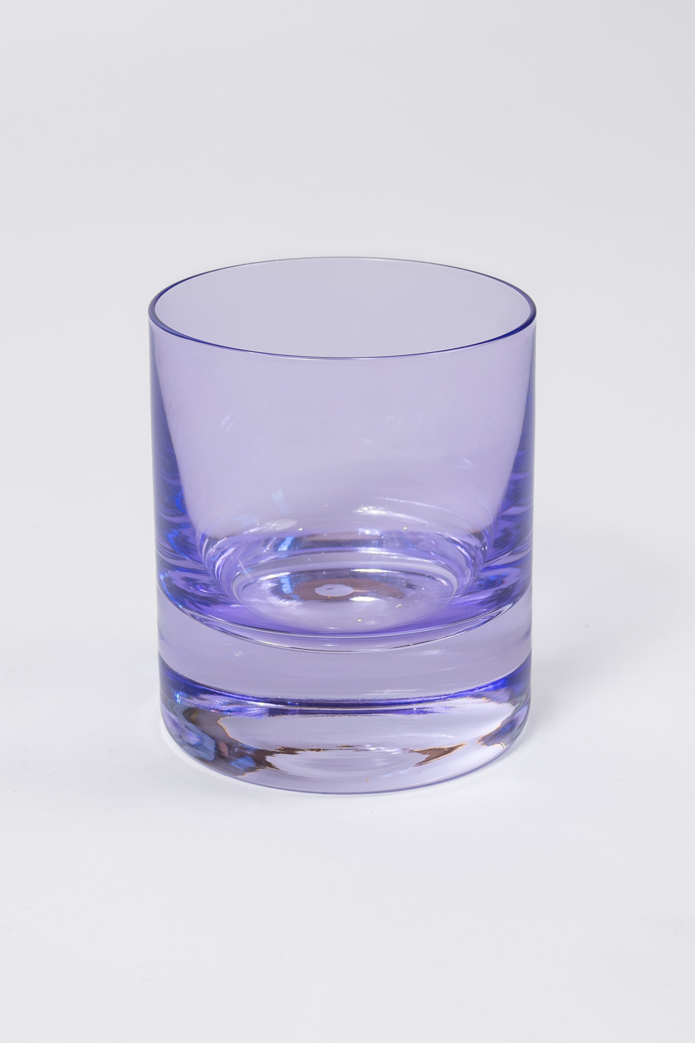 Estelle Colored Glass Estelle Colored Rocks Glass - Set of 2 {Lavender} - view 3