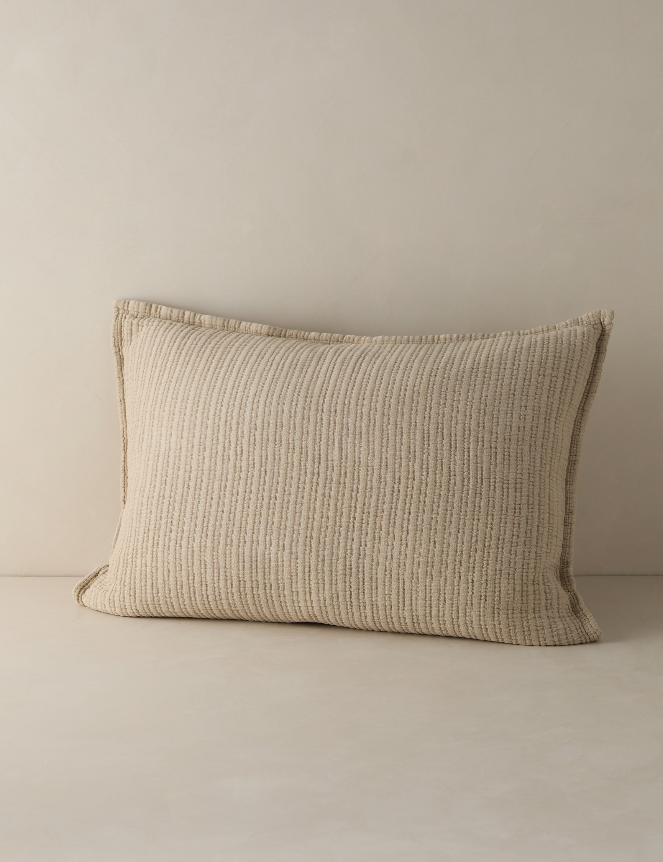 Lulu and Georgia Chatham Cotton Matelasse Sham by Pom Pom at Home