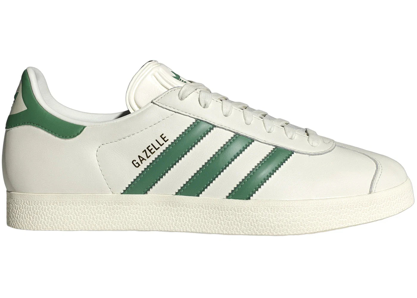 Adidas Gazelle Off White Preloved Green Collegiate Green