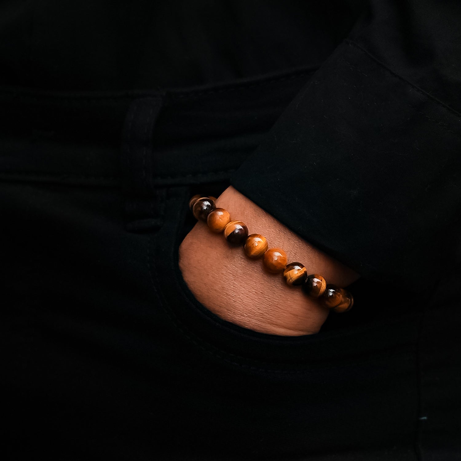 Gemsmantra Premium Plus Bracelet - Tiger Eye - view 4