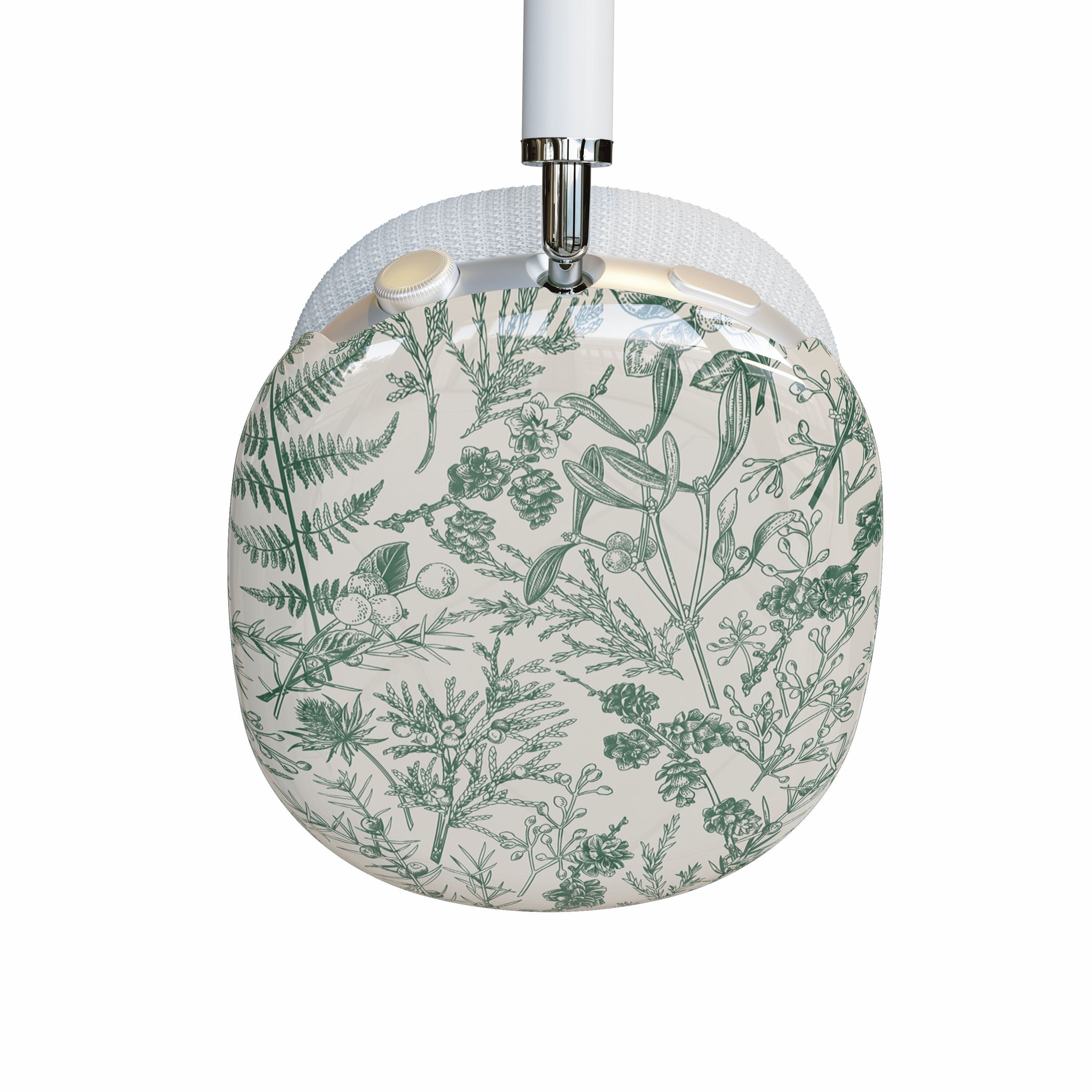 Casetry Sage Garden | Green Floral AirPods Max Case - view 2