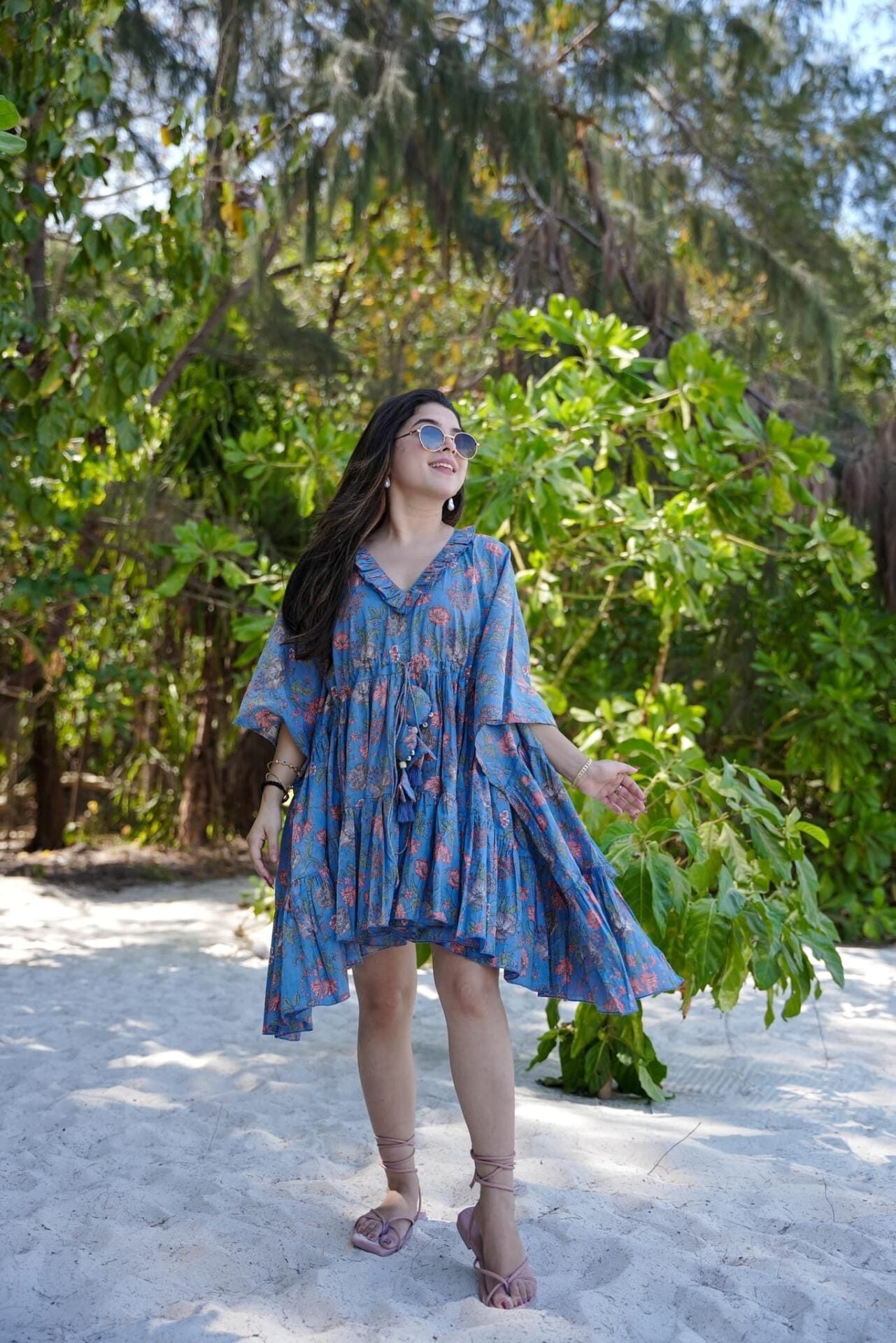 Idaho-o Oceanic Dream Kaftan - view 2