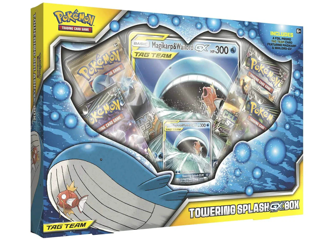 Pokémon 2019 Pokemon TCG Towering Splash GX Box