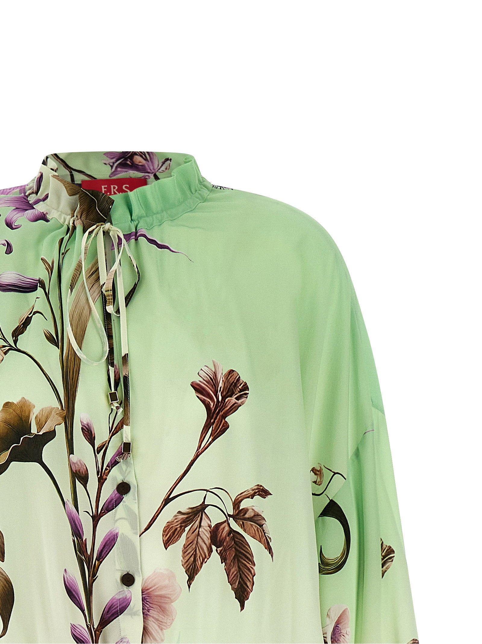 F.r.s. - For Restless Sleepers Cenide Dress – 100% silk - view 3
