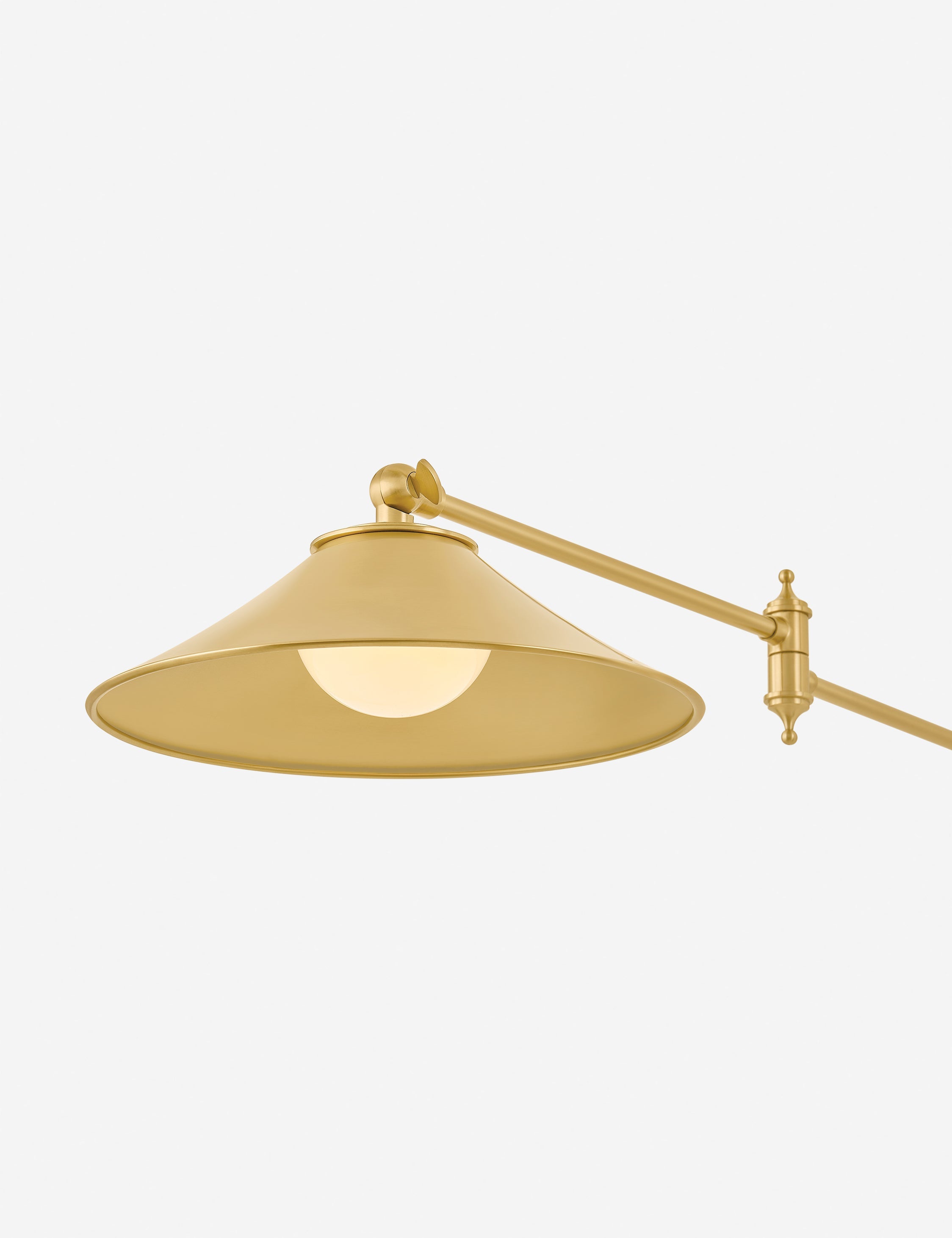 Lulu and Georgia Finneus Articulating Sconce – Aged Brass - view 3