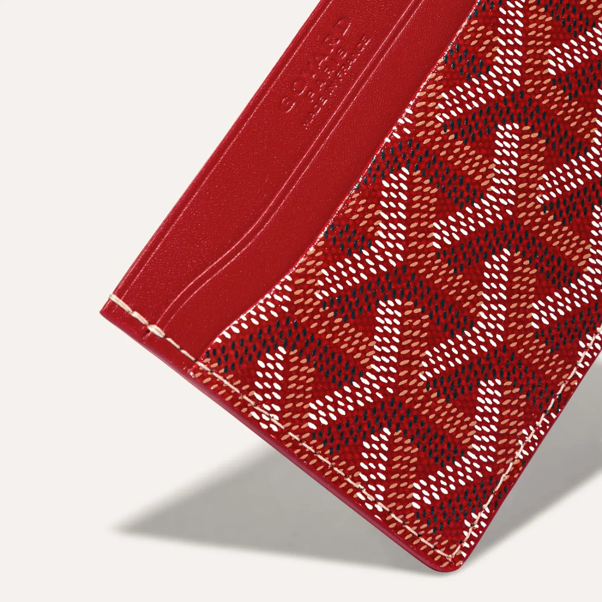 Goyard Saint-Sulpice Card Wallet Red - view 3