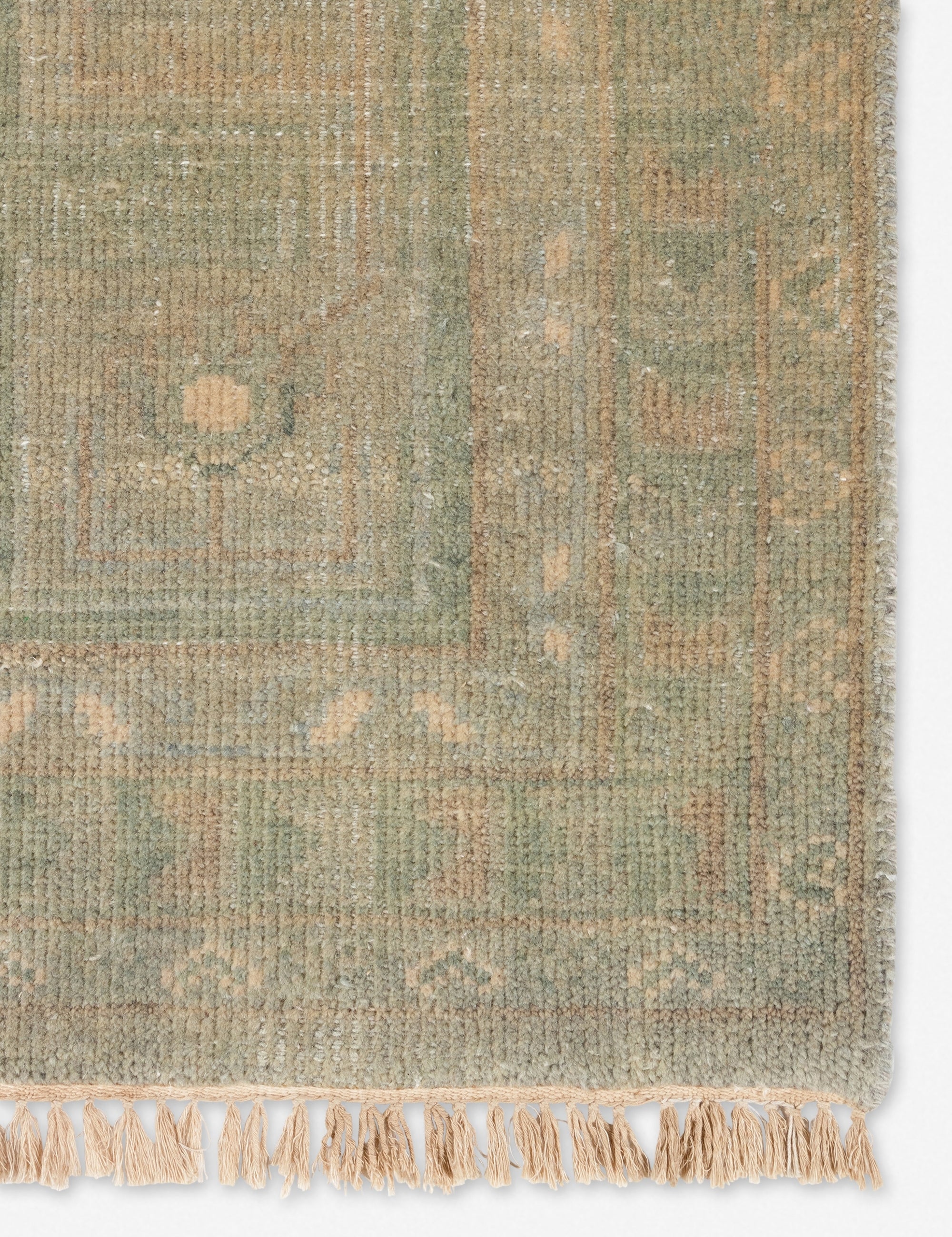 Lulu and Georgia Mirka Hand-Knotted Wool Rug - view 2