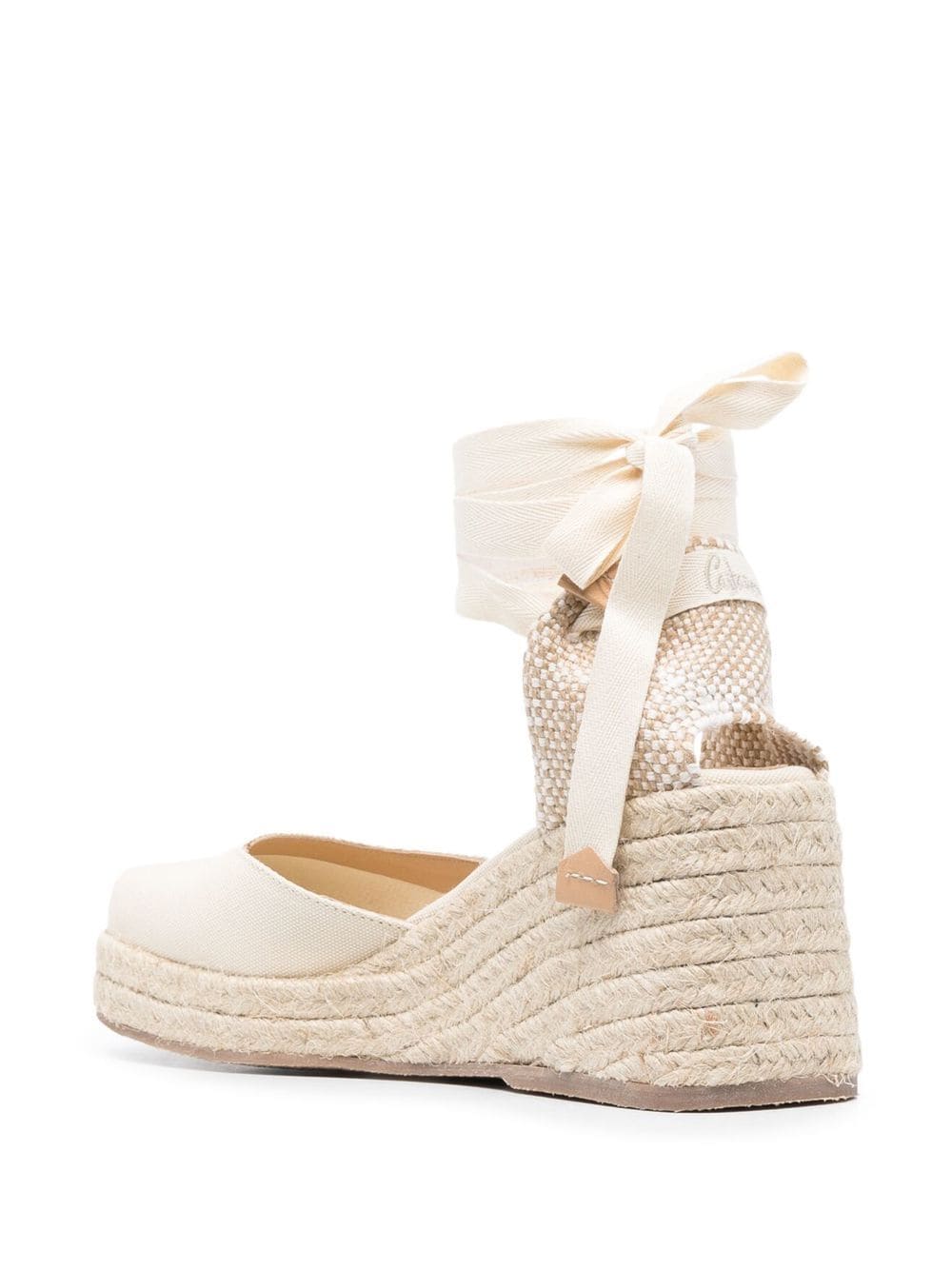 Castañer Tina Raffia Wedge Espadrilles - view 2