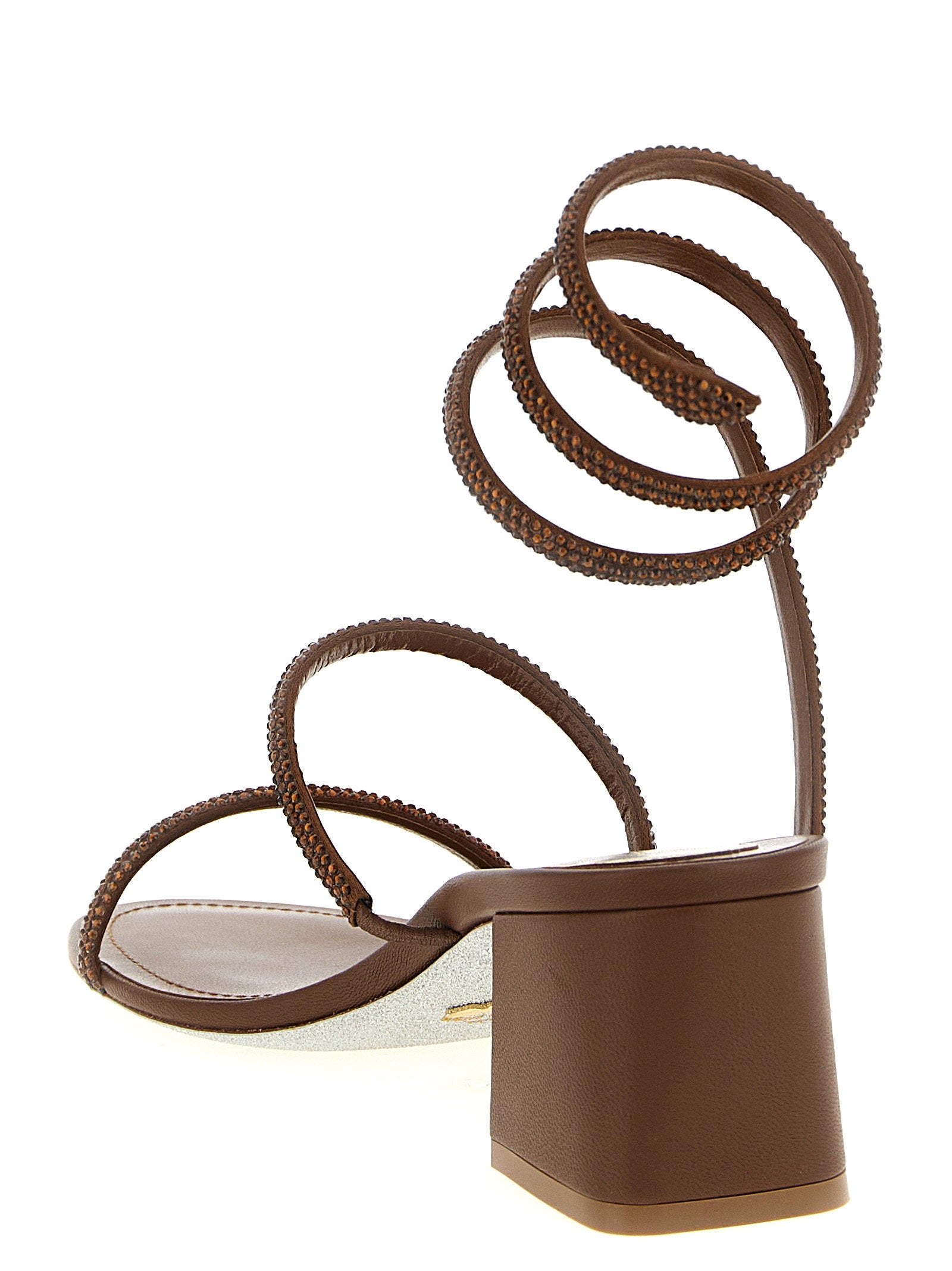René Caovilla Cleo Sandals – 68% viscose, 32% silk - view 3