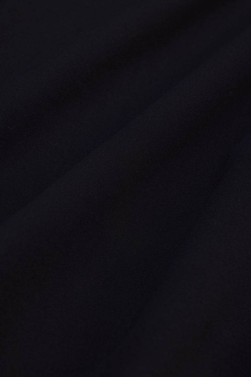 SNITCH Black Solid Double Pocket Overshirt - view 8