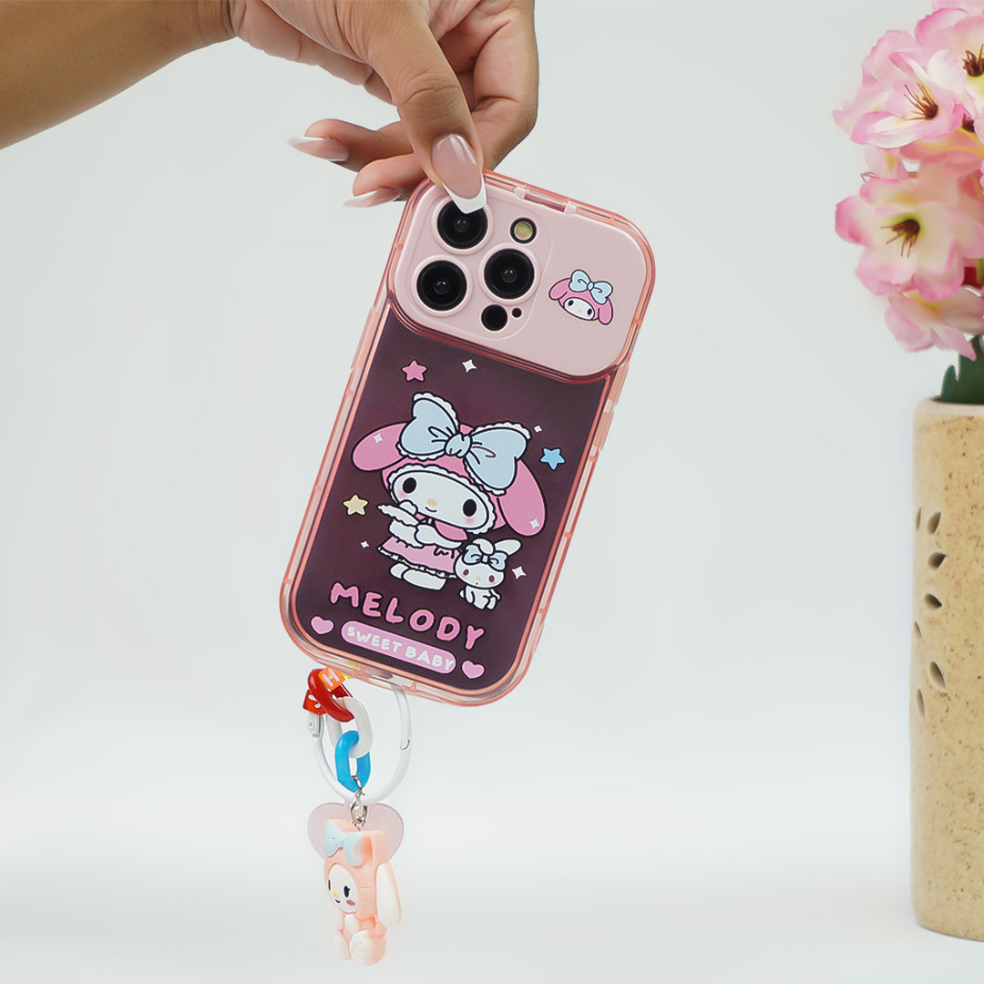 Peeperly Cartoon Melody Flip Mirror Case – No Color - view 14