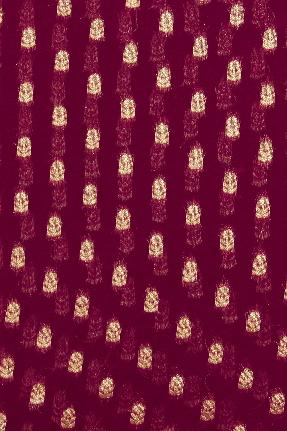 Kalanjali Georgette Plum Pink Saree – Women's - view 2