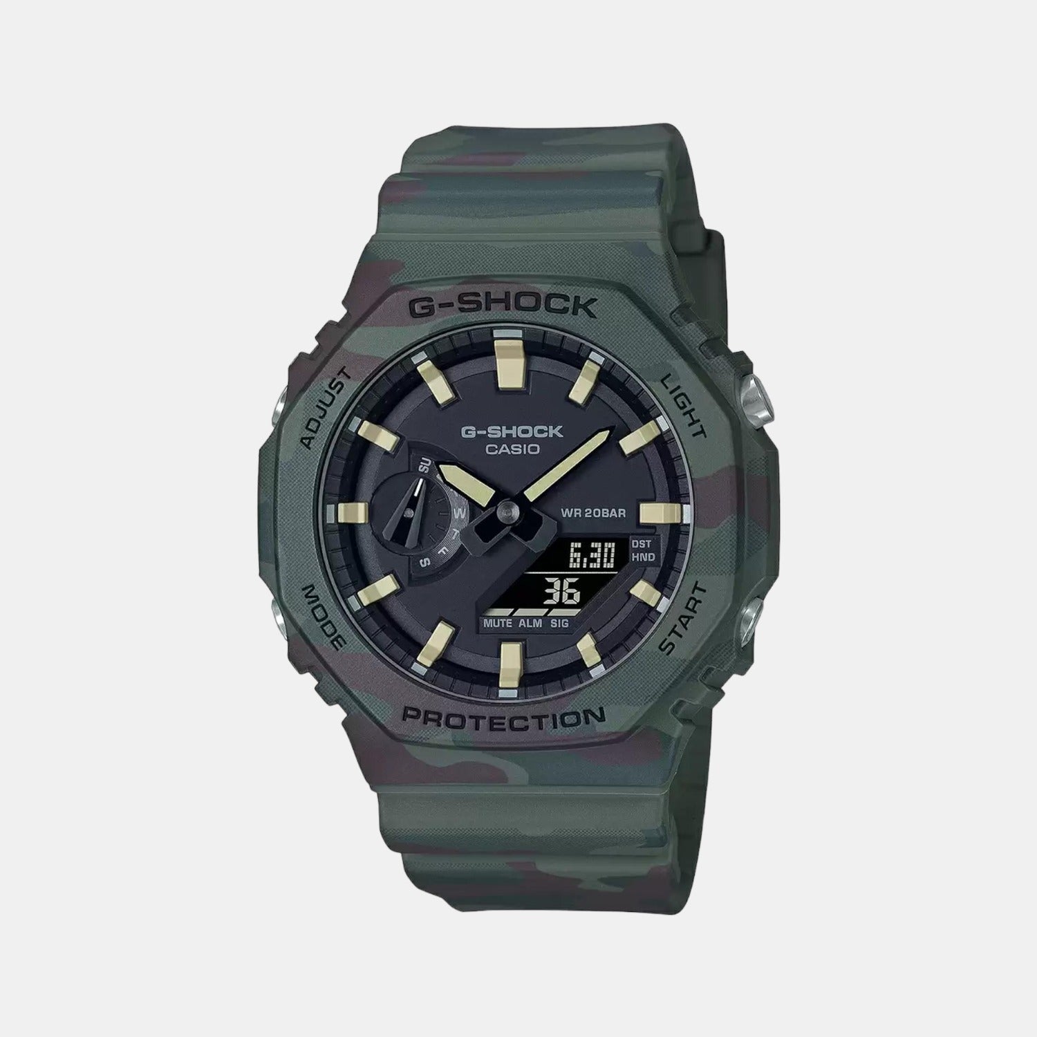 Casio G-Shock Men Quartz Black Dial Analog-Digital Resin Watch G1312
