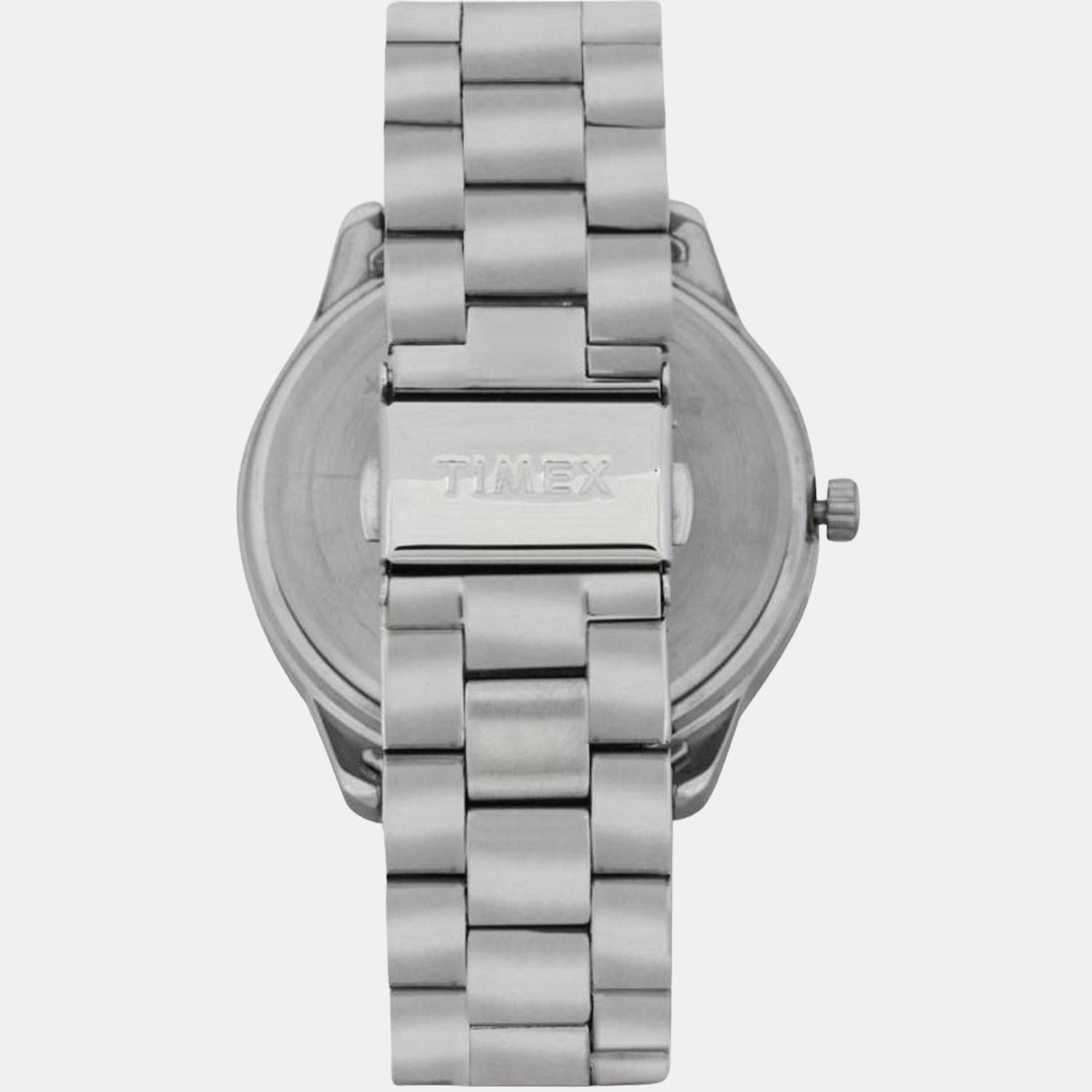 Timex Fashion Men Quartz Blue Dial Chronograph Stainless Steel Watch TWEG18503 - view 4