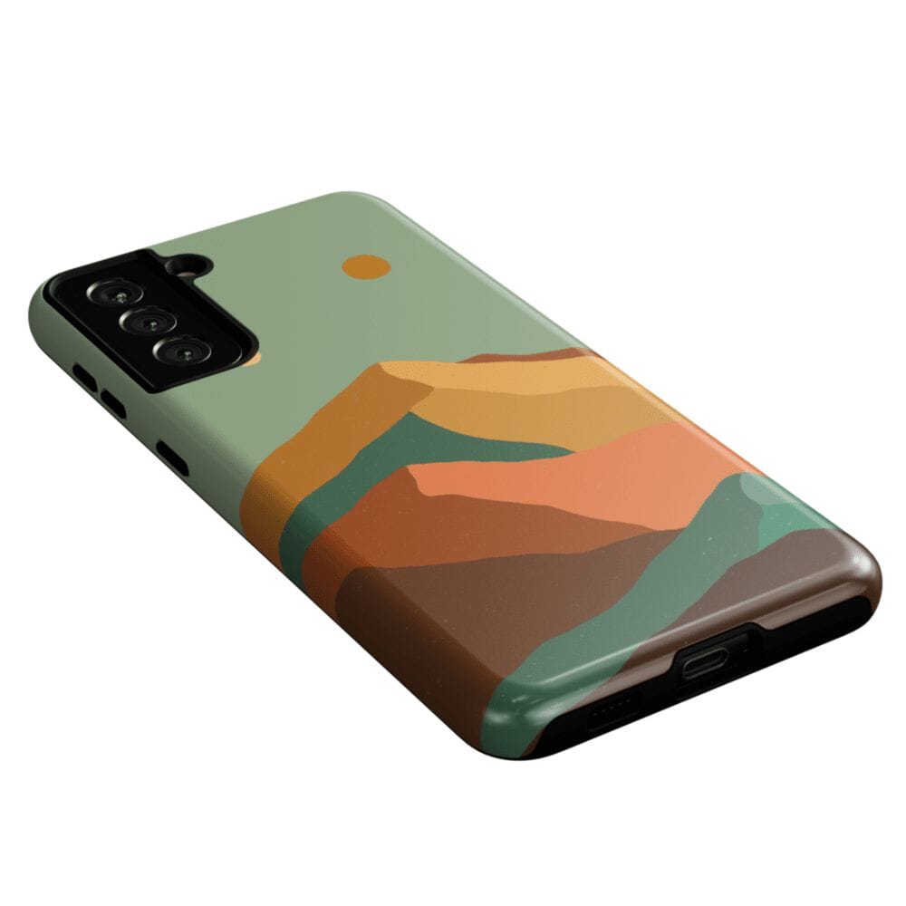 Casetry Endless Peaks | Colorblock Mountain Samsung Case - view 36
