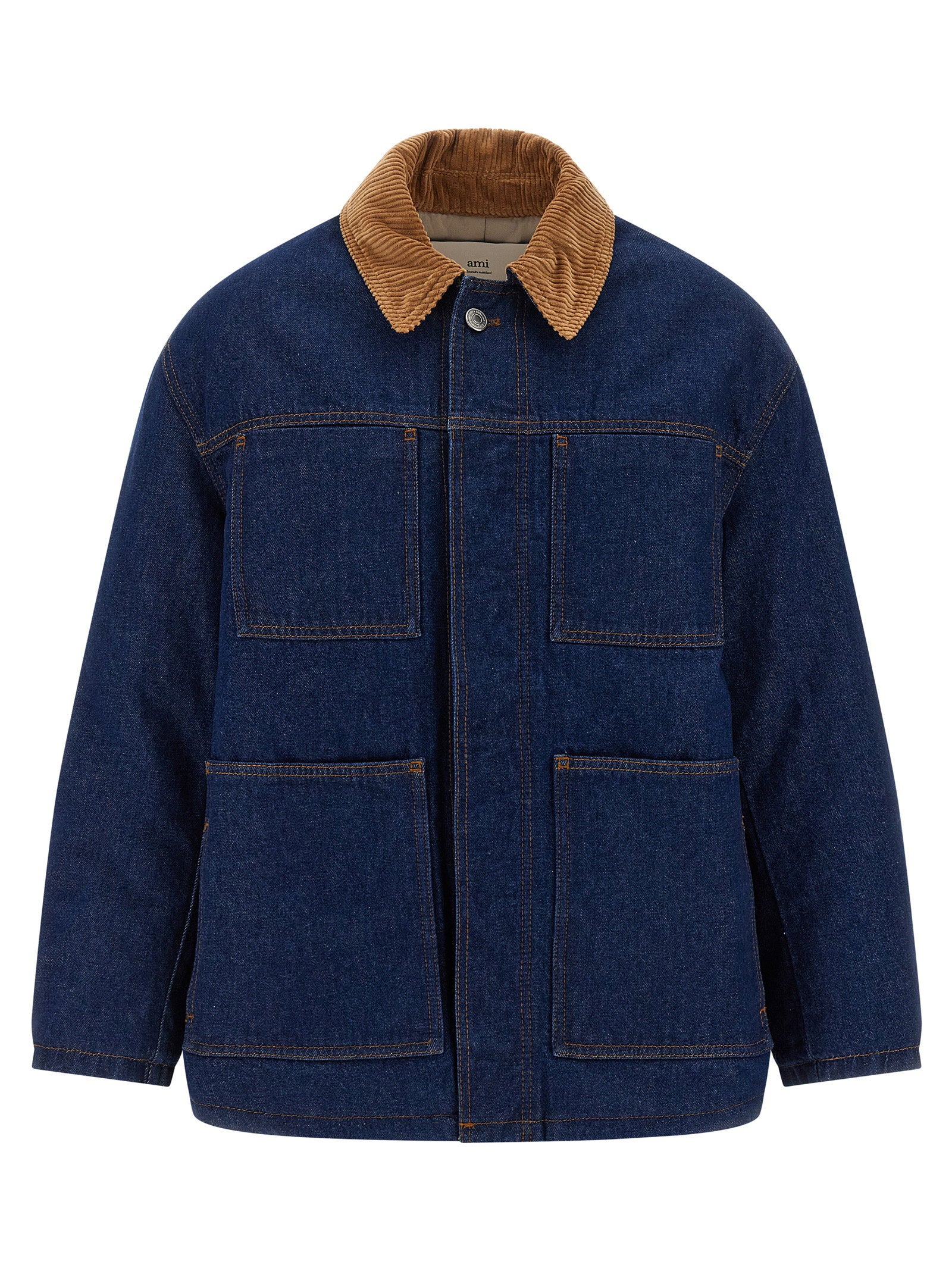 Ami Paris Worker Jacket – 100% cotton
