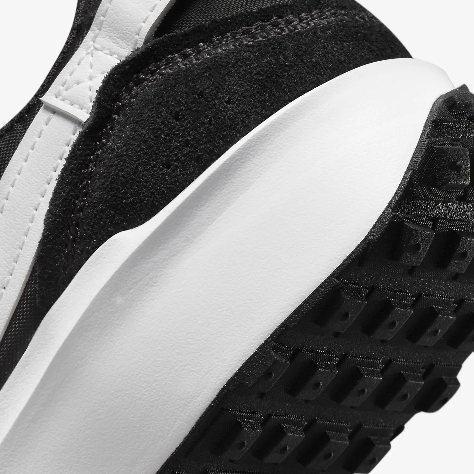Nike | WAFFLE DEBUT { BLACK/WHITE-ORANGE-CLEAR - view 6