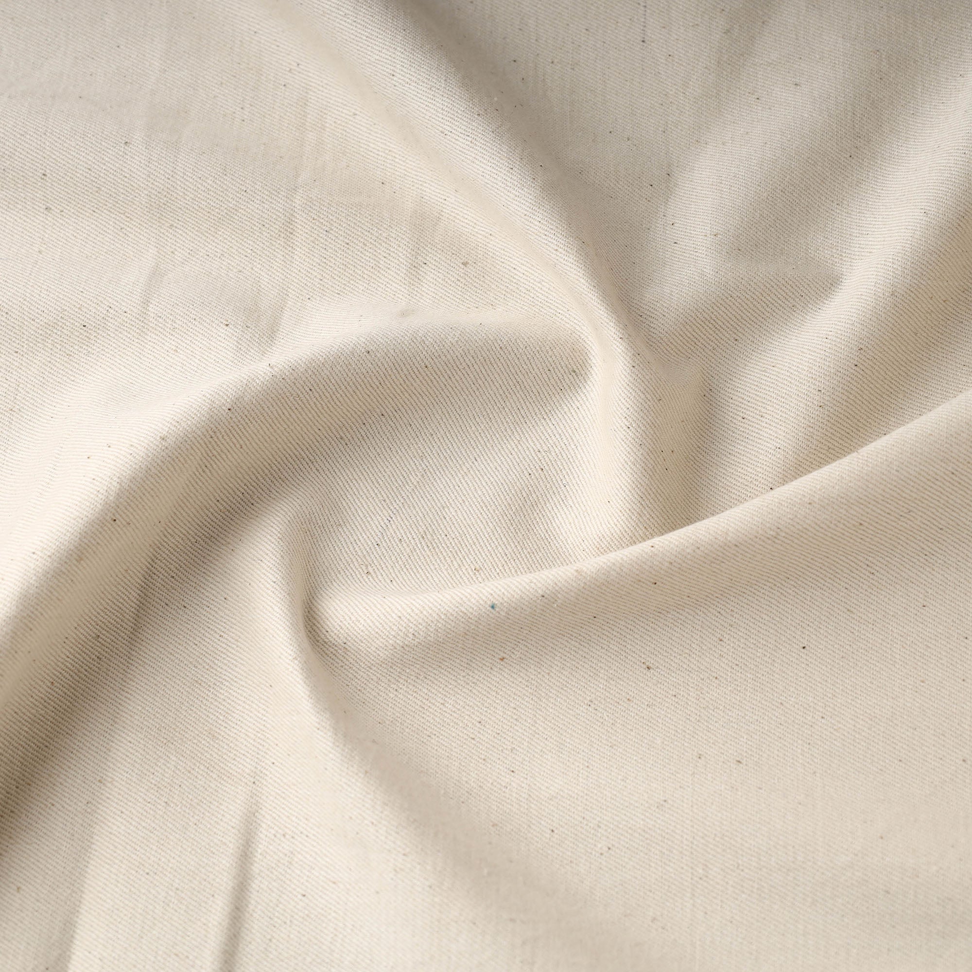 SOUTH KARGHA Beige - 2/40 Twill Cotton Handspun Handloom Natural Dyed Plain Fabric 16 - view 3