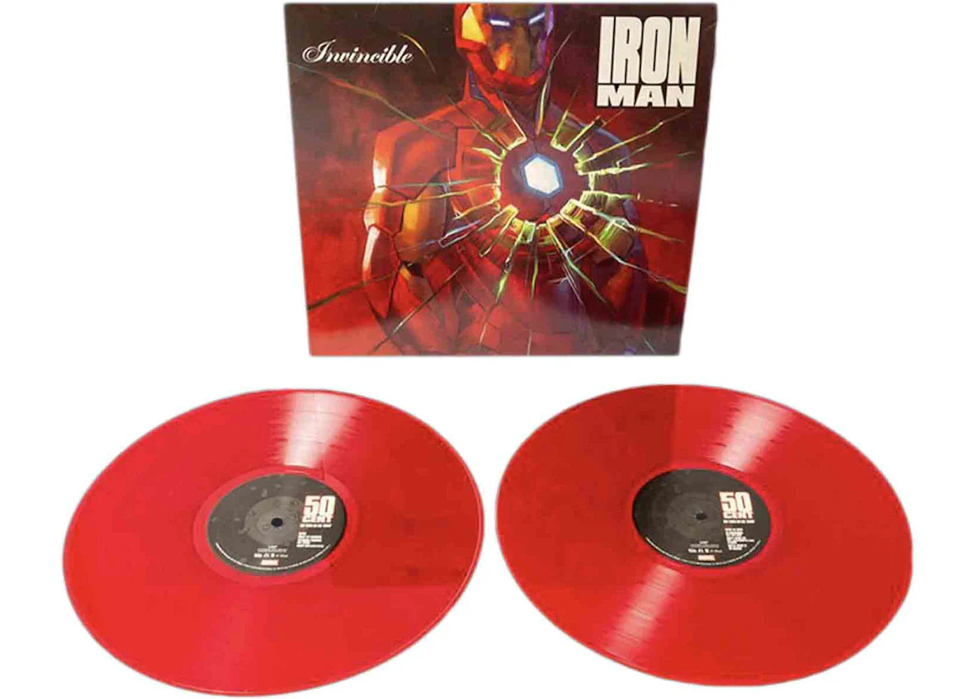 50 Cent Get Rich or Die Tryin' Marvel Edition 2XLP Vinyl Translucent Red - view 2