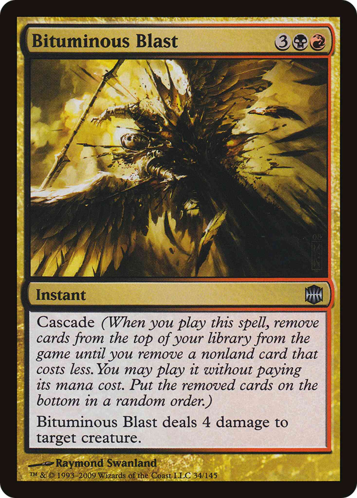 Bituminous blast 34 – Magic Bituminous Blast [34] [Alara Reborn] [Non-Foil]