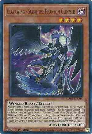 Yu-Gi-Oh! Blackwing - Sudri the Phantom Glimmer - DABL-EN004 - Ultra Rare - 1st Edition
