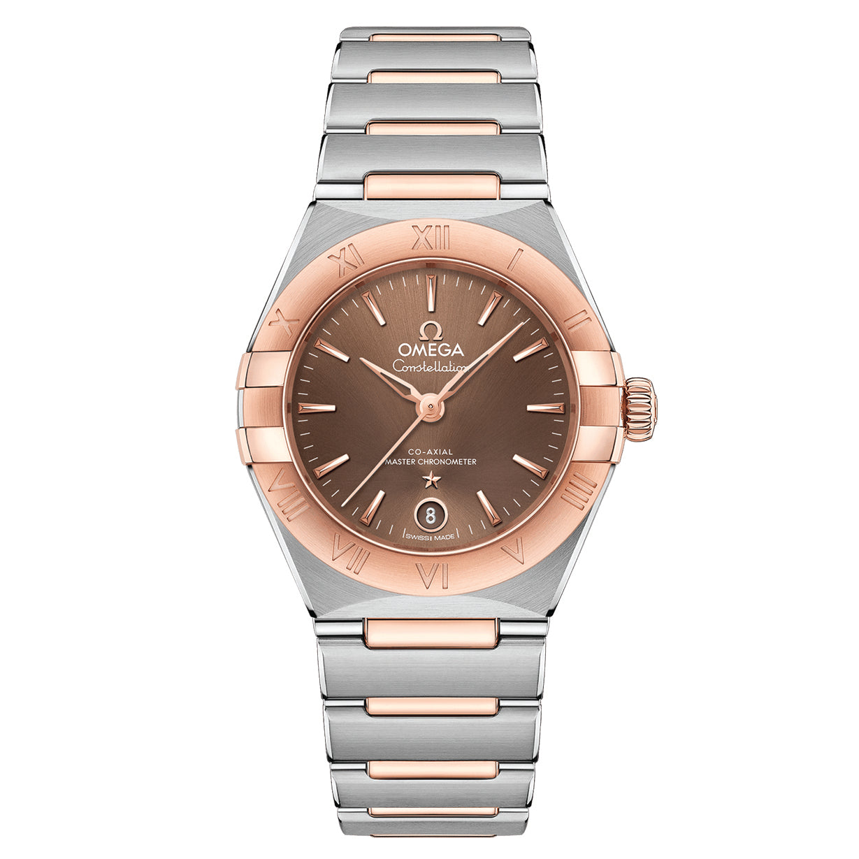 Omega Constellation Co Axial Master Chronometer Brown Dial Women 29MM - view 3