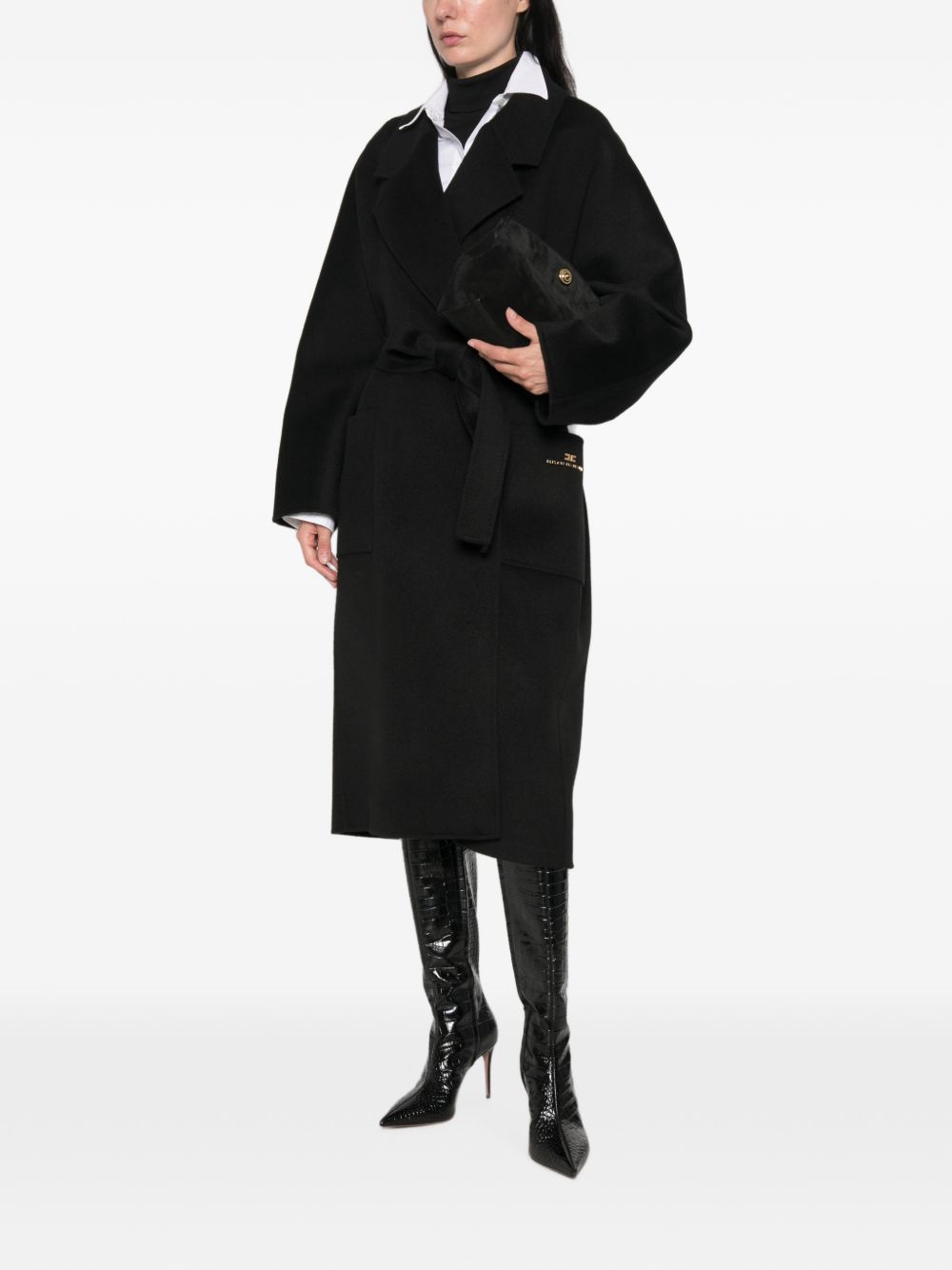 Elisabetta Franchi Coat – WOOL 100% - view 5