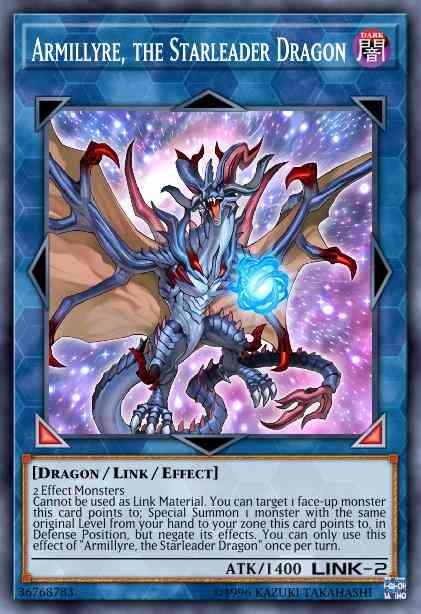 Armillyre the starleader – Yu-Gi-Oh! Armillyre, the Starleader Dragon - DUOV-EN029 - Ultra Rare - 1st Edition