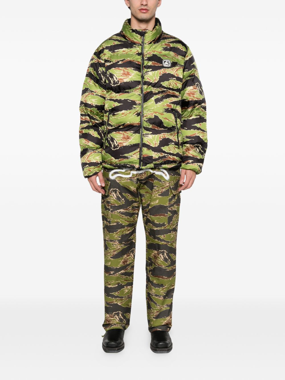 Icecream Camou down jacket – POLYESTER 100% - view 3