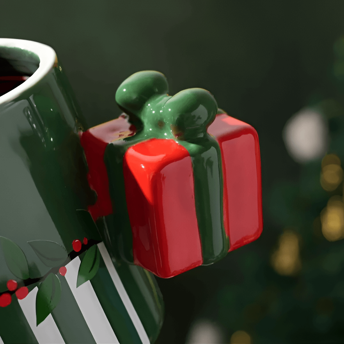 Kush Trading Christmas Gift Box Handle Mug - view 4