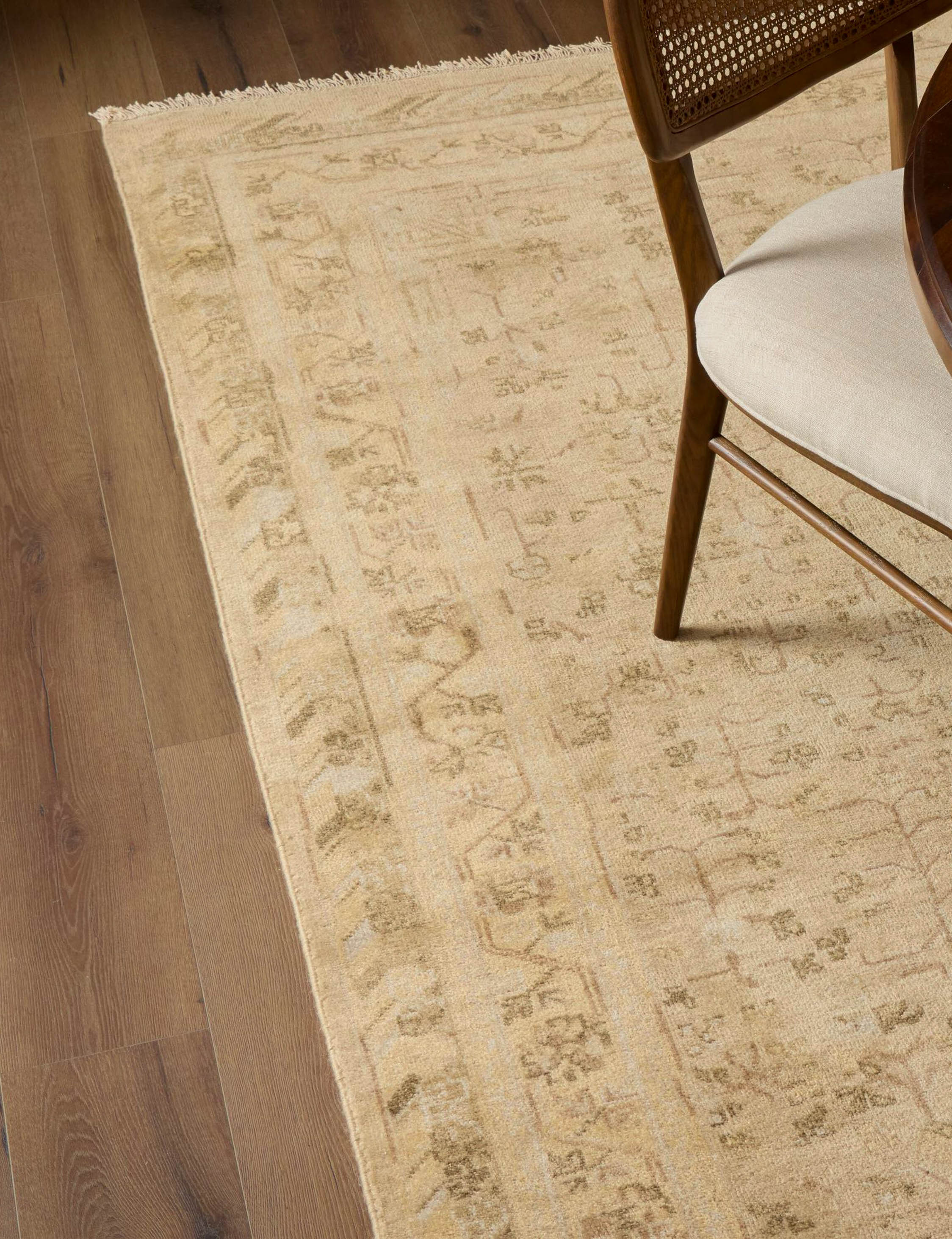 Lulu and Georgia Sabah Hand-Knotted Wool Rug – Natural - view 2