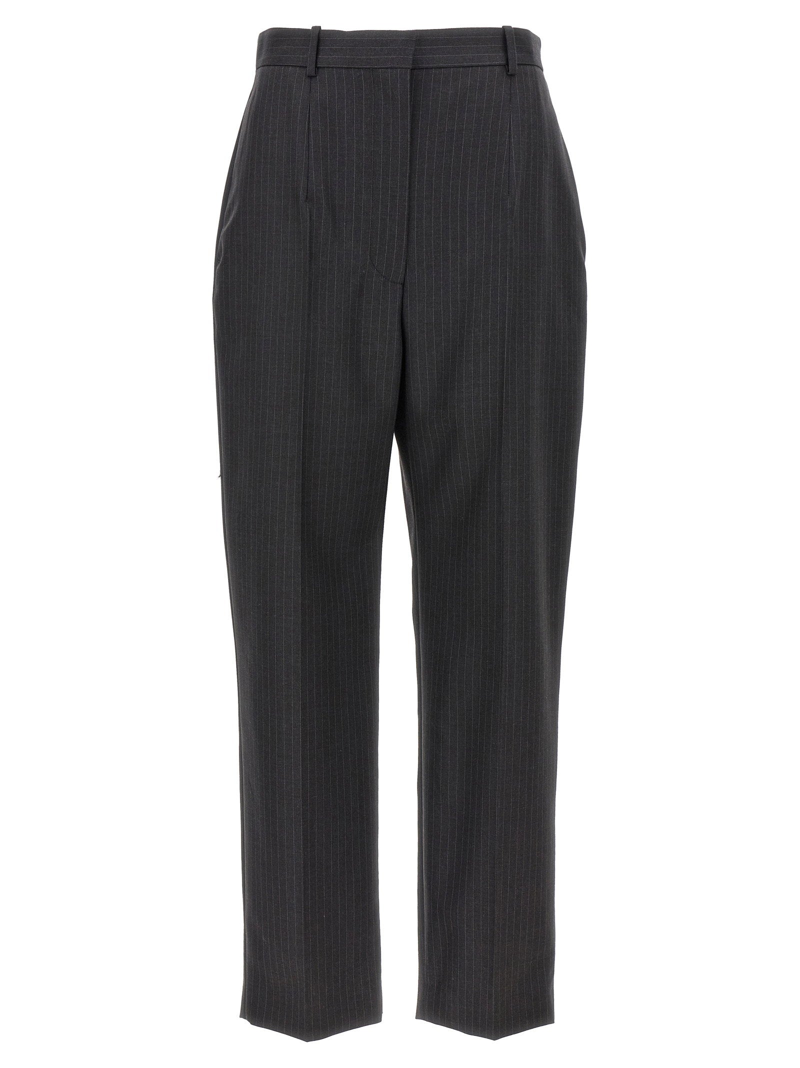 Alexander McQueen Pinstripe Pants – 100% wool