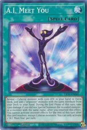 I meet you – Yu-Gi-Oh! A.I. Meet You - LIOV-EN060 - Common - 1st Edition