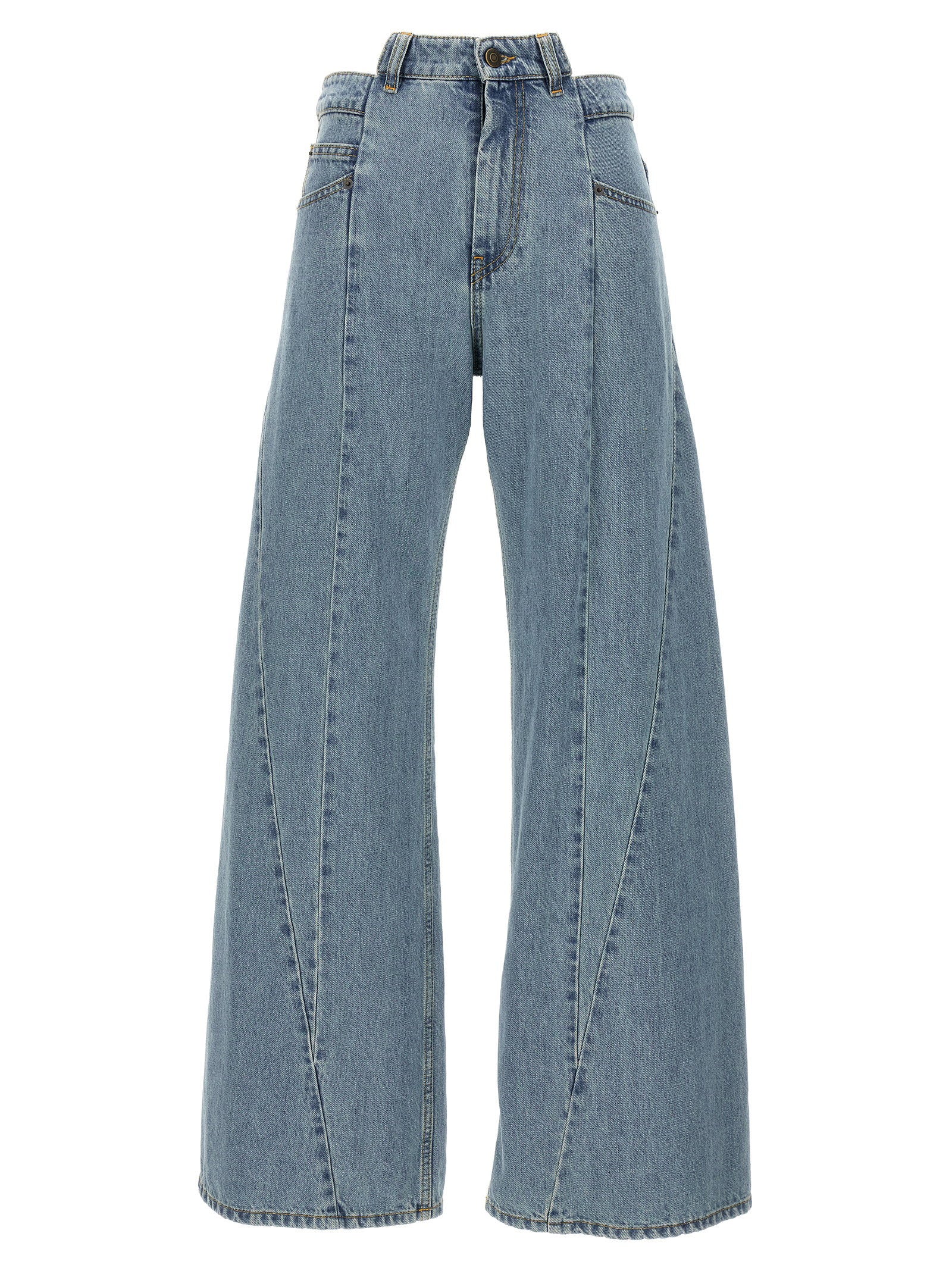 Maison Margiela Jeans Asymmetrical Waist – 100% cotton