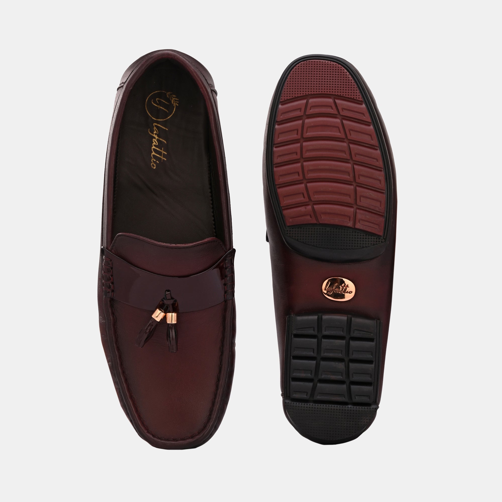 Cherry Tassel Loafers by Lafattio - view 6
