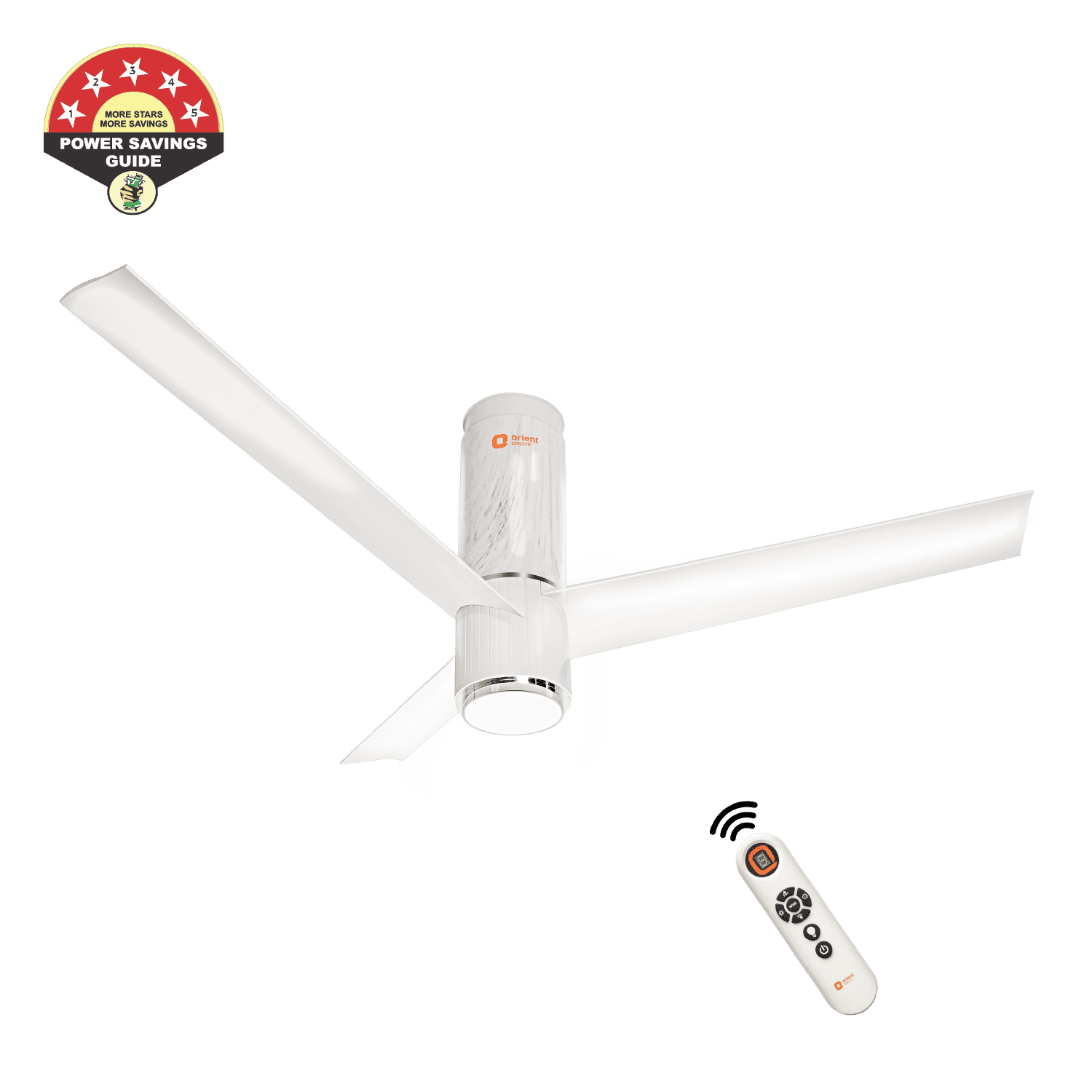 orientelectric Aeroslim with IoT, Remote & 3CCT Underlight BLDC PRO Smart Ceiling Fan - view 15
