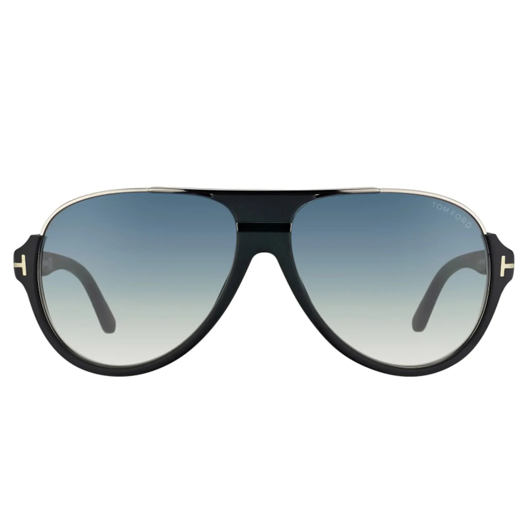 Tom Ford Dimitry FT0334 02W 59 Black Blue Sunglasses