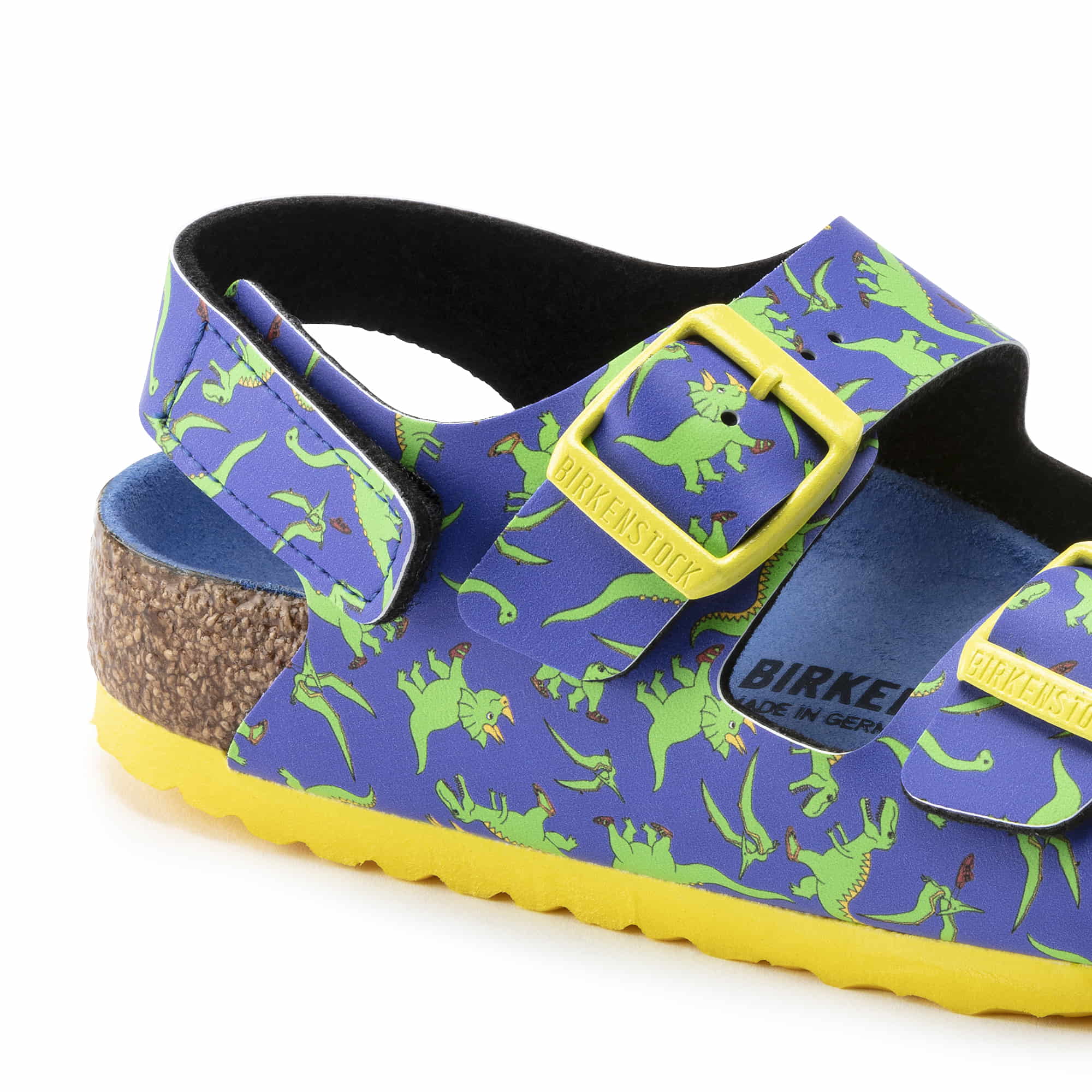 Birkenstock Milano Kids Birko-Flor – Blue Blue/Best Friends Dino Ultra Blue - view 5