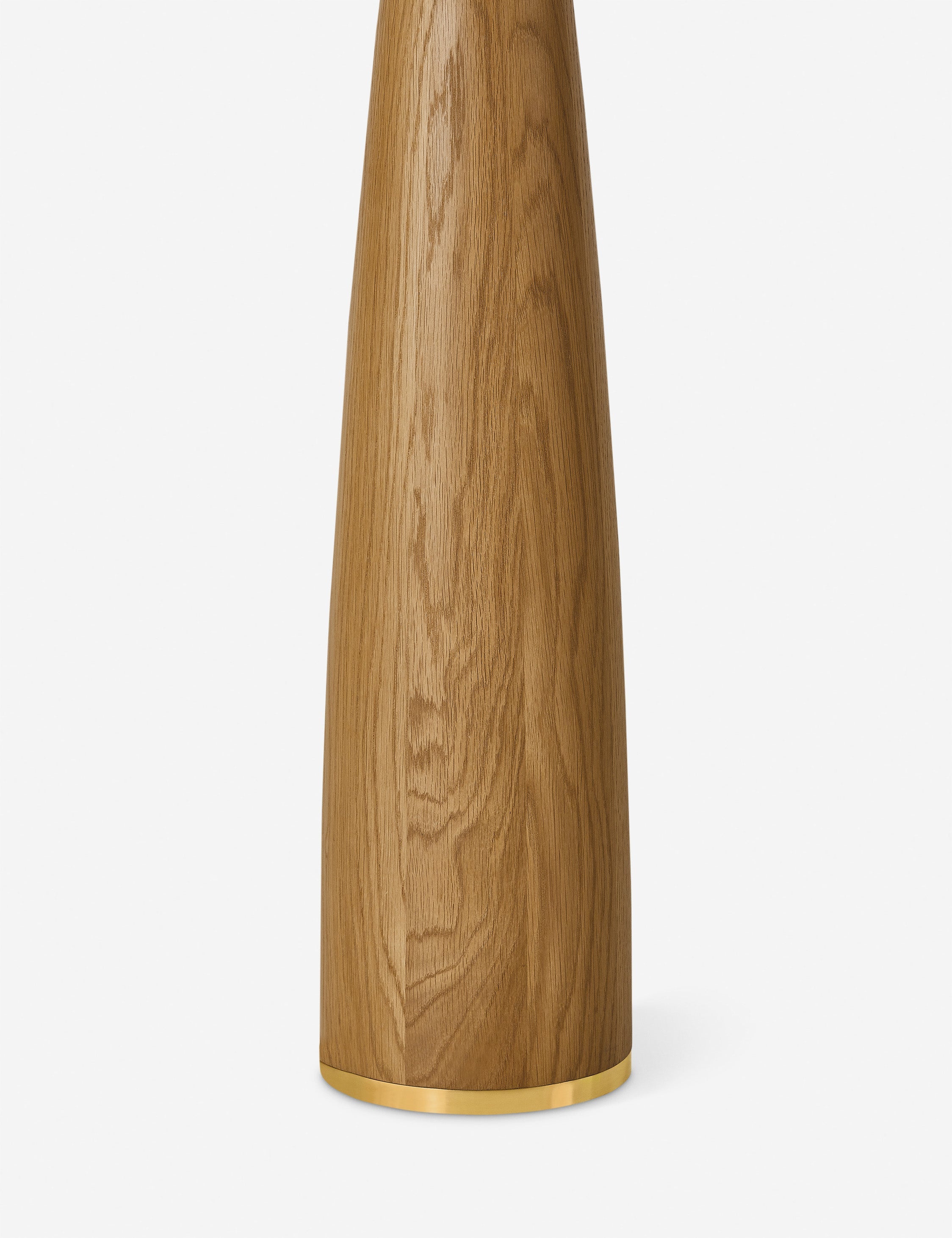 Lulu and Georgia Levent Floor Lamp – Aged Brass - view 4