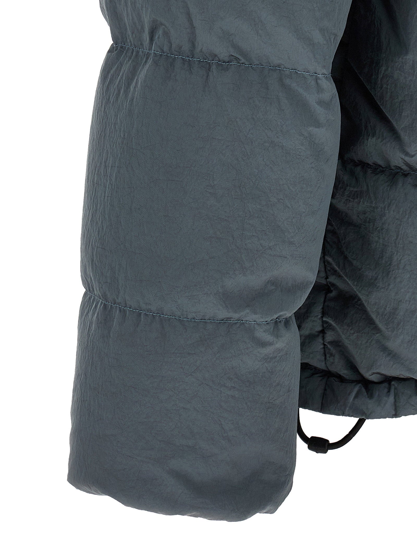 Stone Island Crumpled Effect Down Jacket – 100% polyamide - view 4